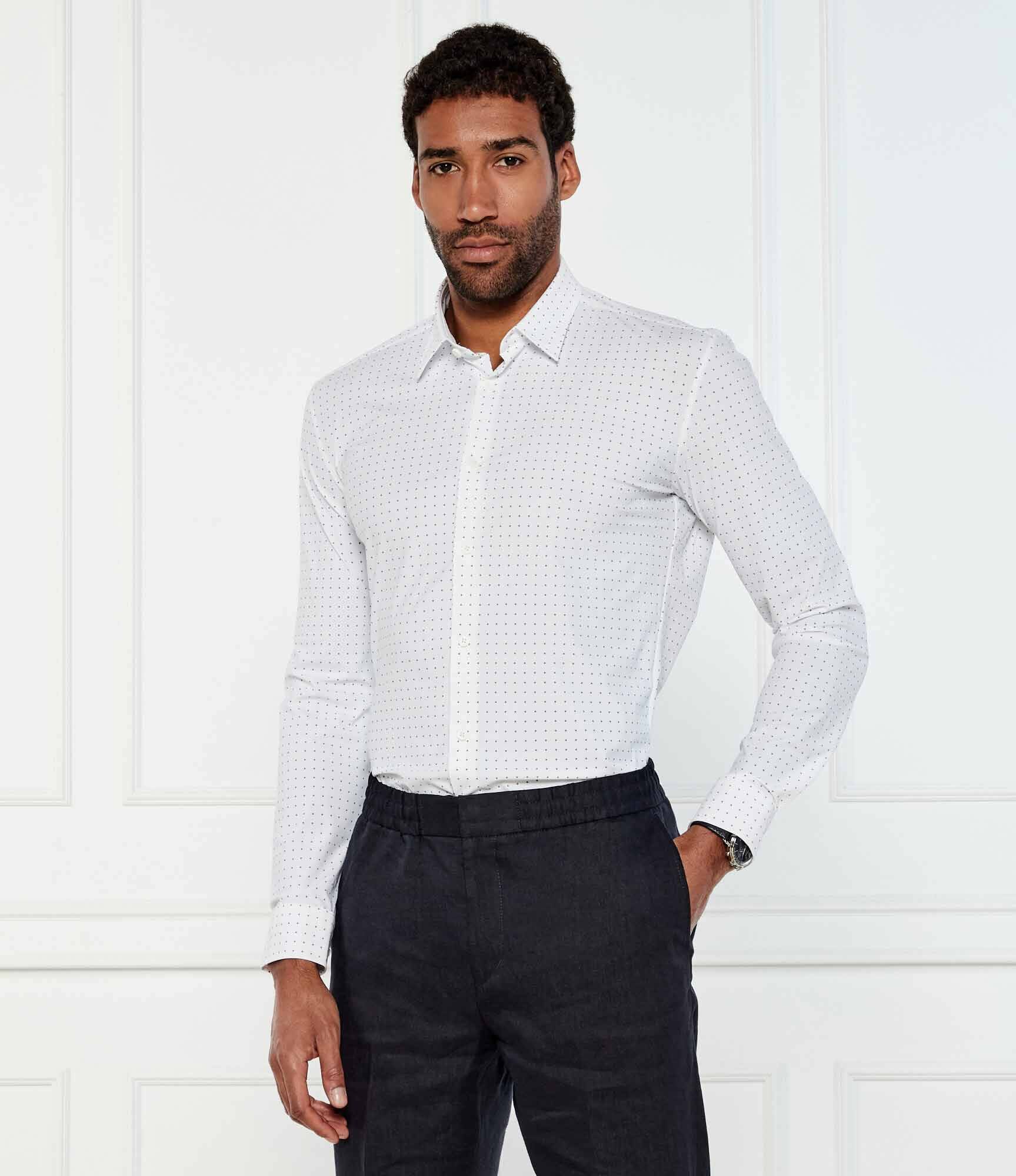 BOSS BLACK Cămașă P-ROAN-kent-C1-233 | Slim Fit