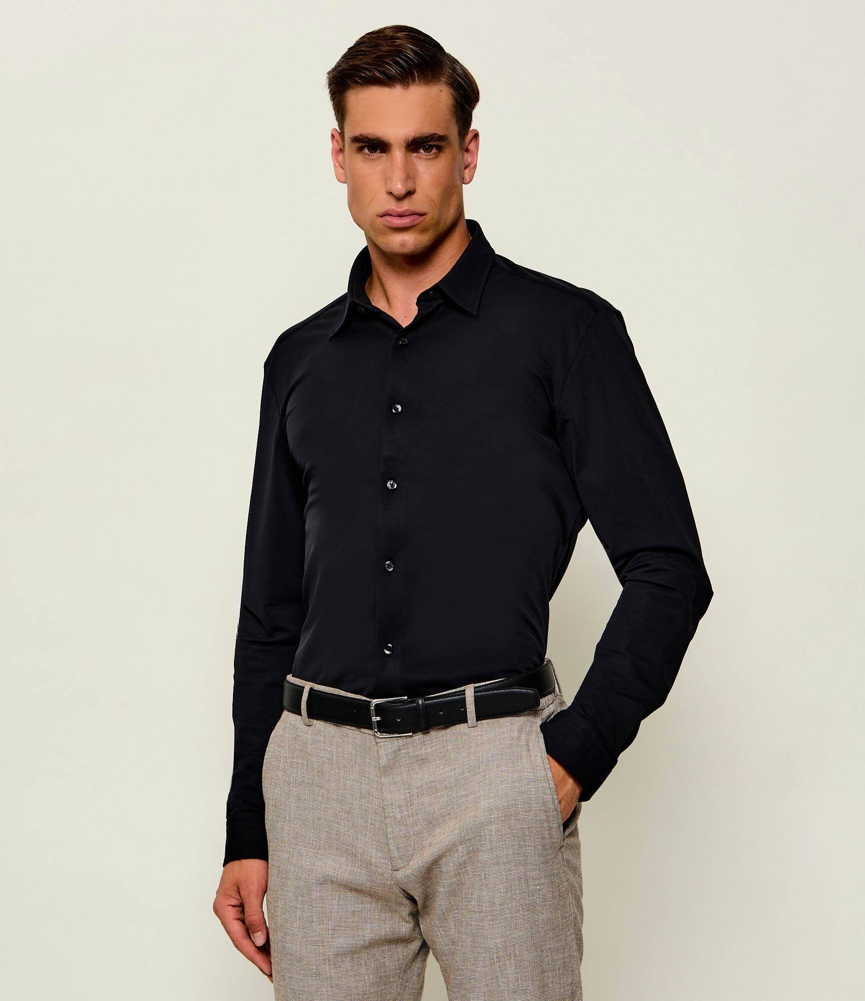BOSS BLACK Cămașă P-Roan-kent-C1-233 | Slim Fit | stretch