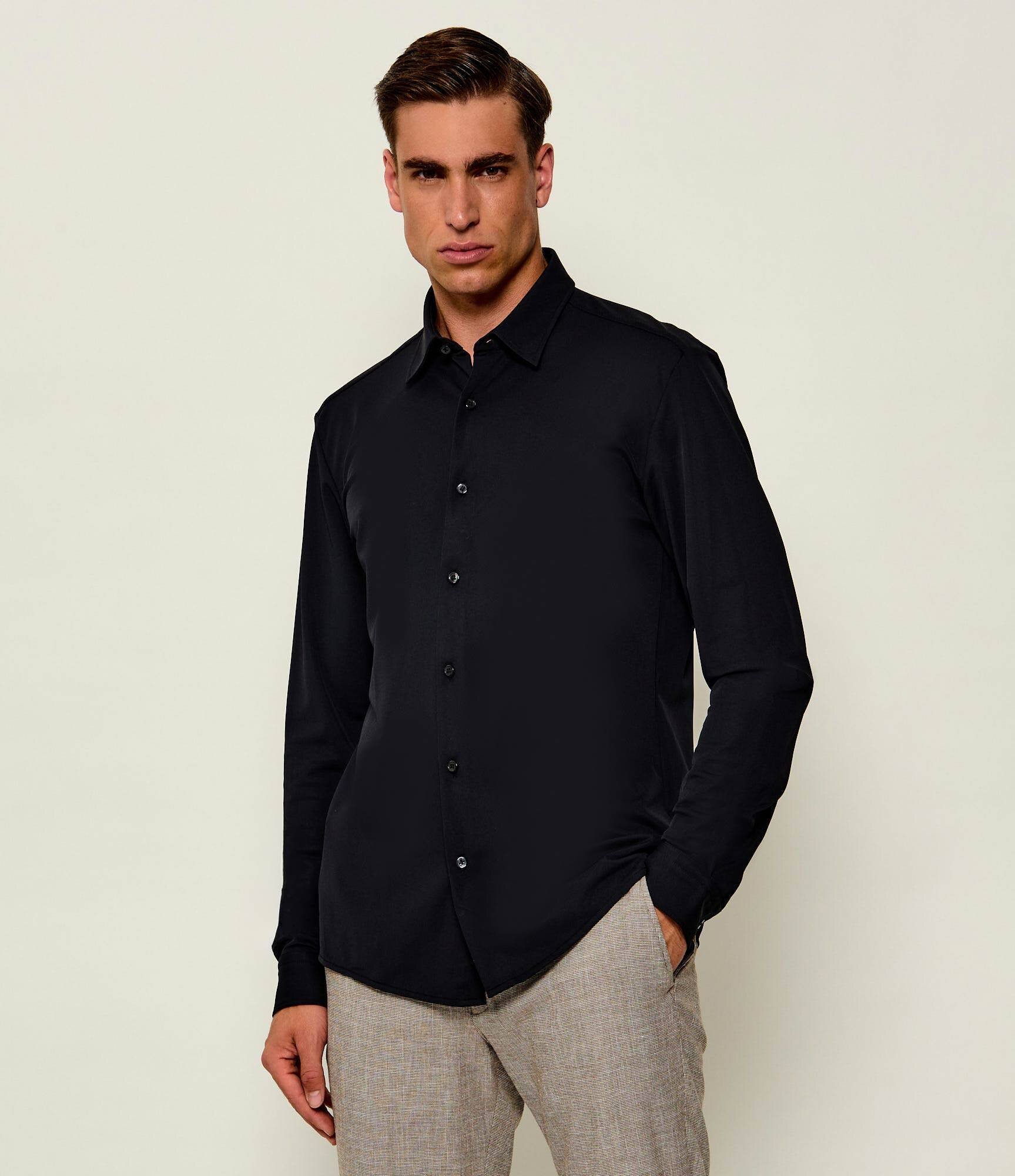 BOSS BLACK Cămașă P-Roan-kent-C1-233 | Slim Fit | stretch