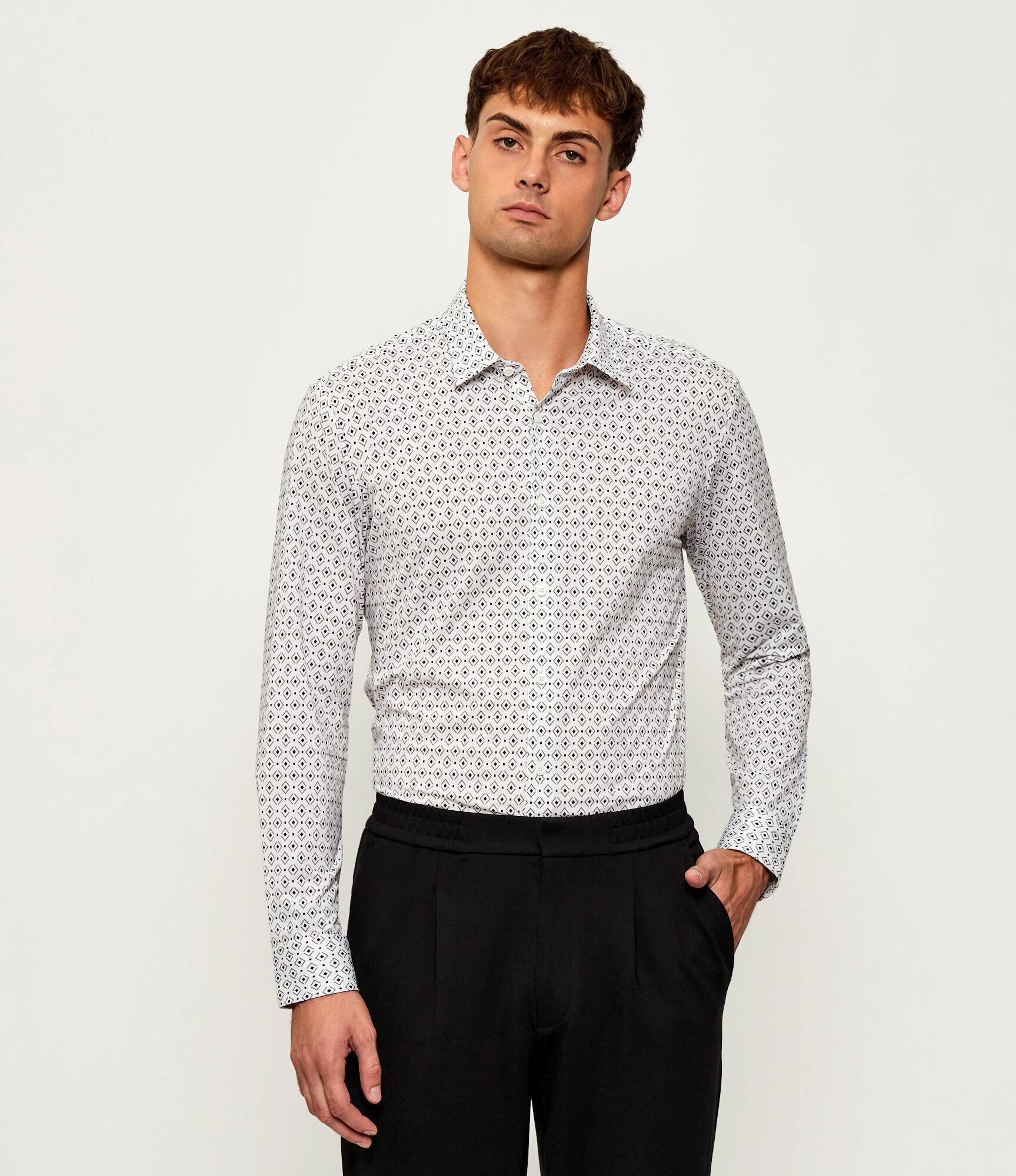 BOSS BLACK Cămașă P-ROAN-kent-C1-233 | Slim Fit | stretch
