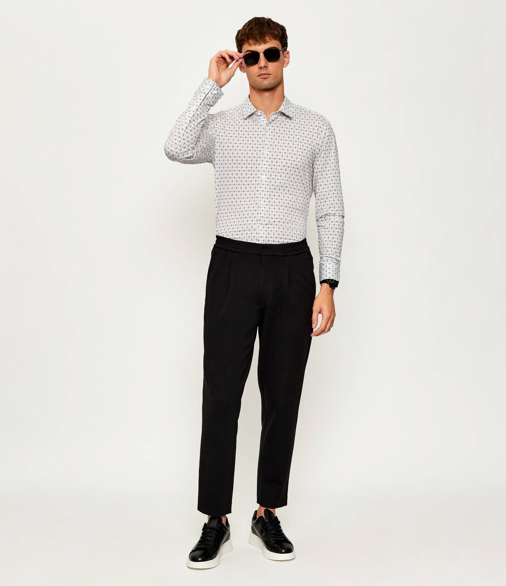 BOSS BLACK Cămașă P-ROAN-kent-C1-233 | Slim Fit | stretch