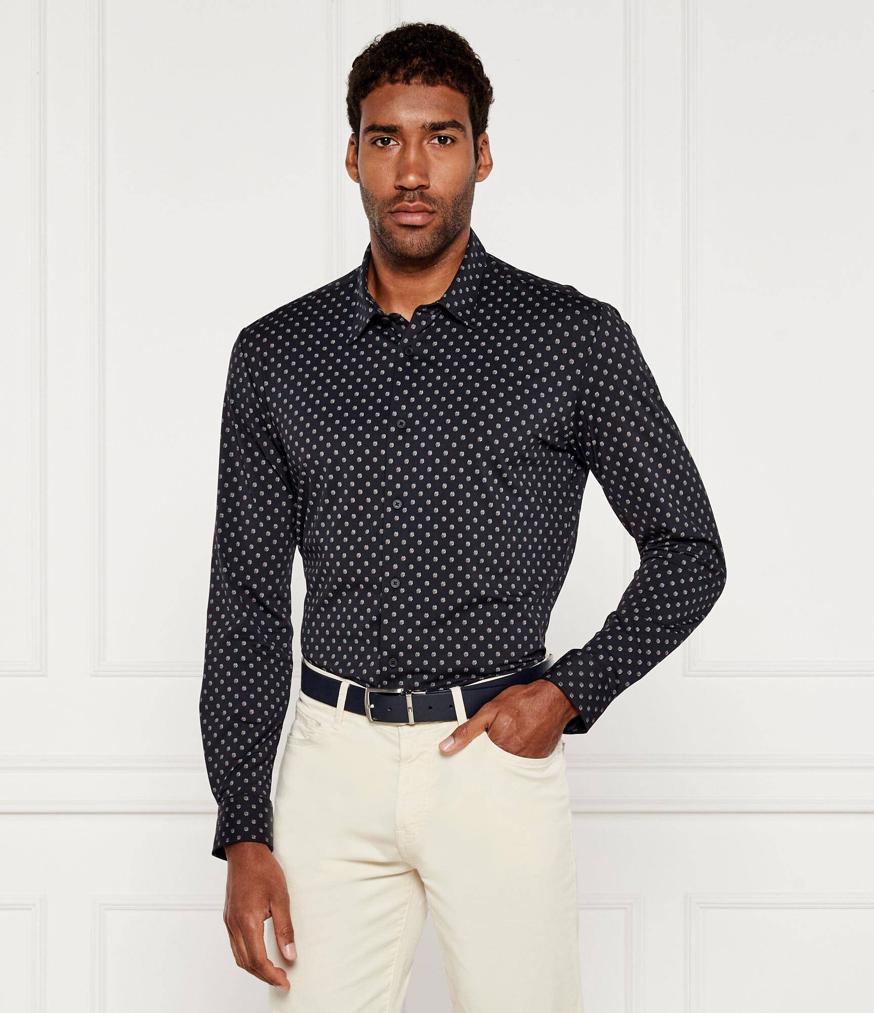 BOSS BLACK Cămașă P-ROAN | Slim Fit