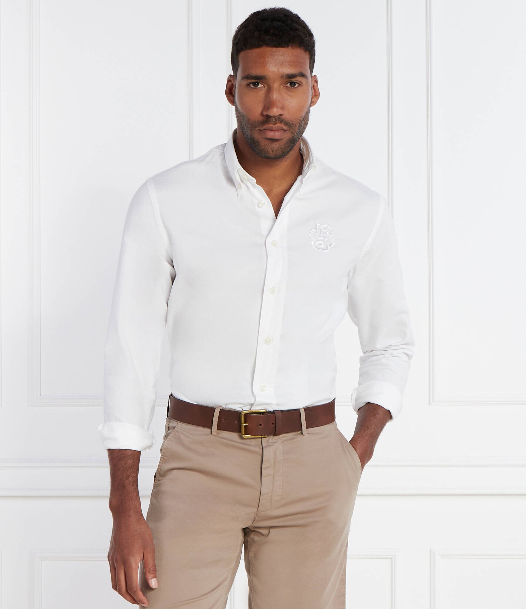 BOSS BLACK Cămașă S-OWEN-BD-E-C1-242 | Relaxed fit