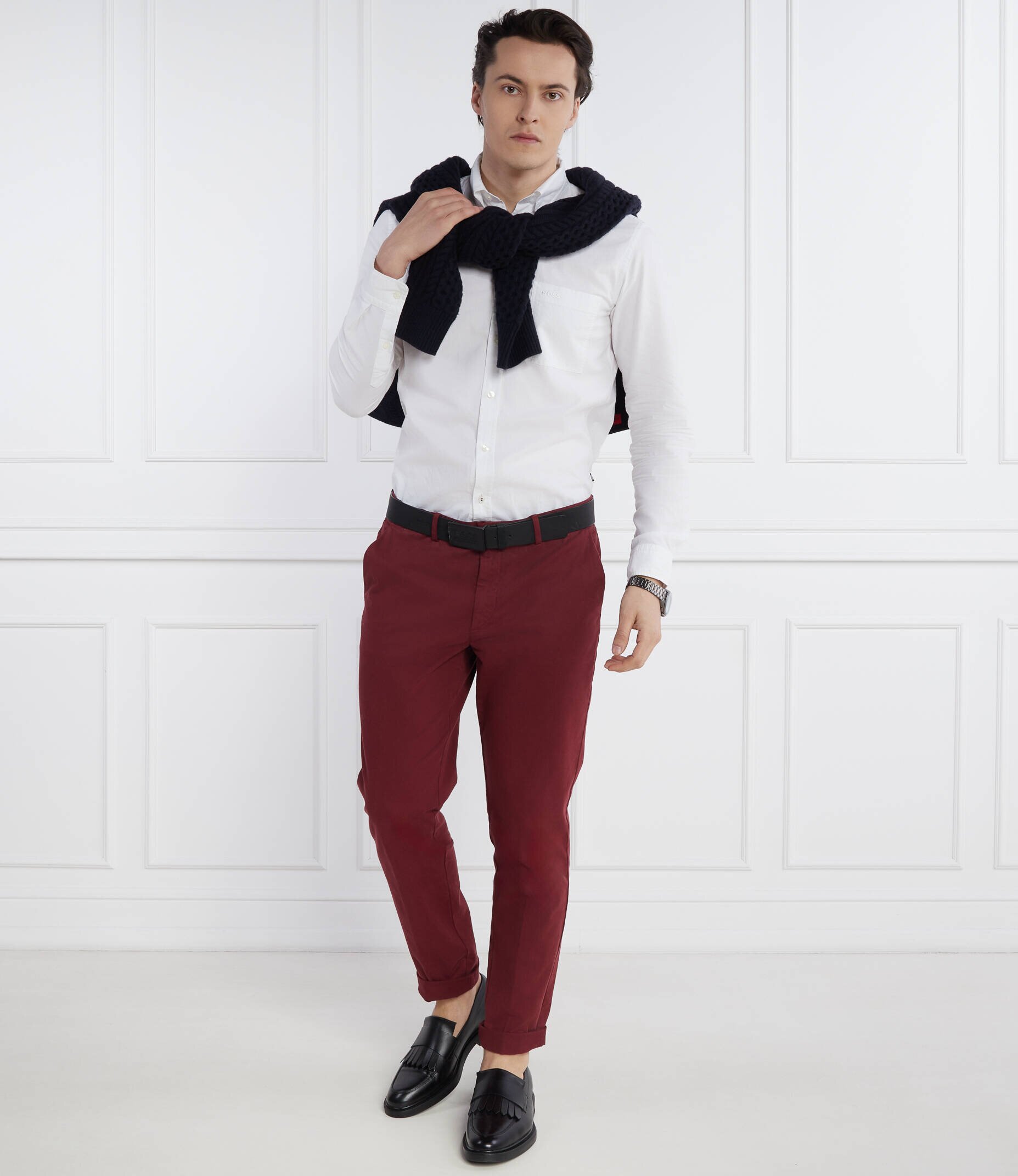 BOSS BLACK Cămașă S-ROAN-BD | Slim Fit