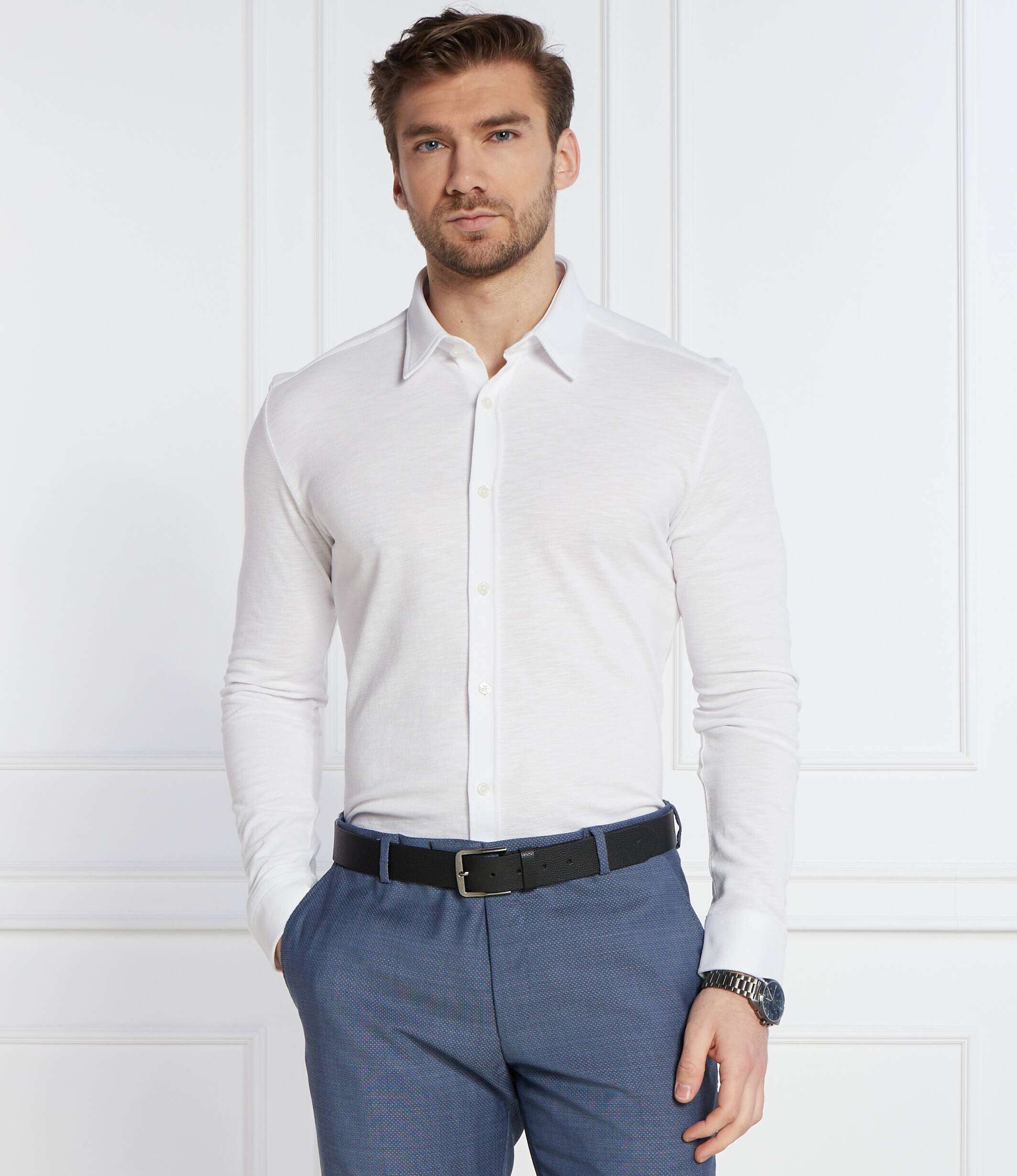 BOSS BLACK Cămașă S-ROAN | Slim Fit