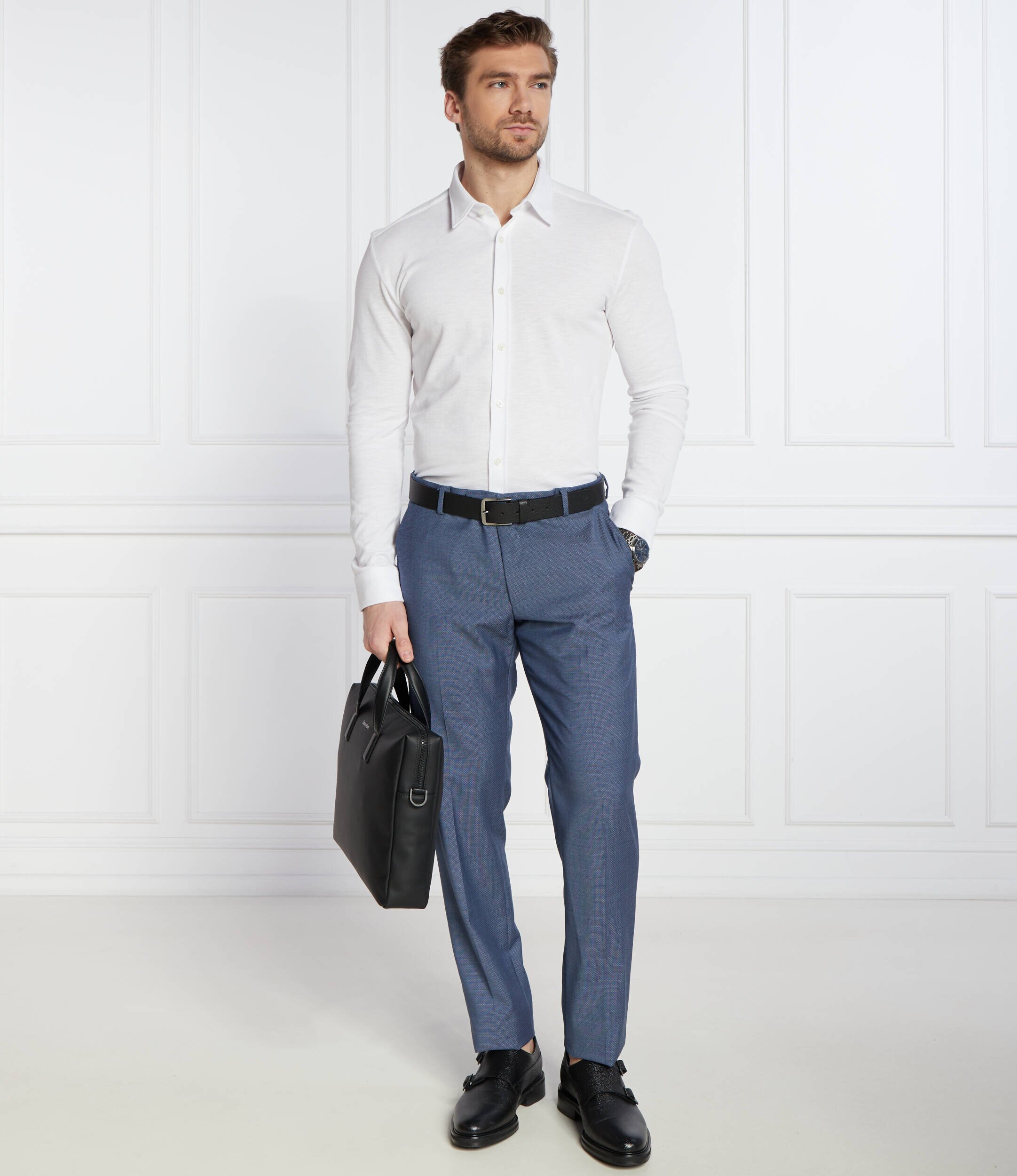 BOSS BLACK Cămașă S-ROAN | Slim Fit