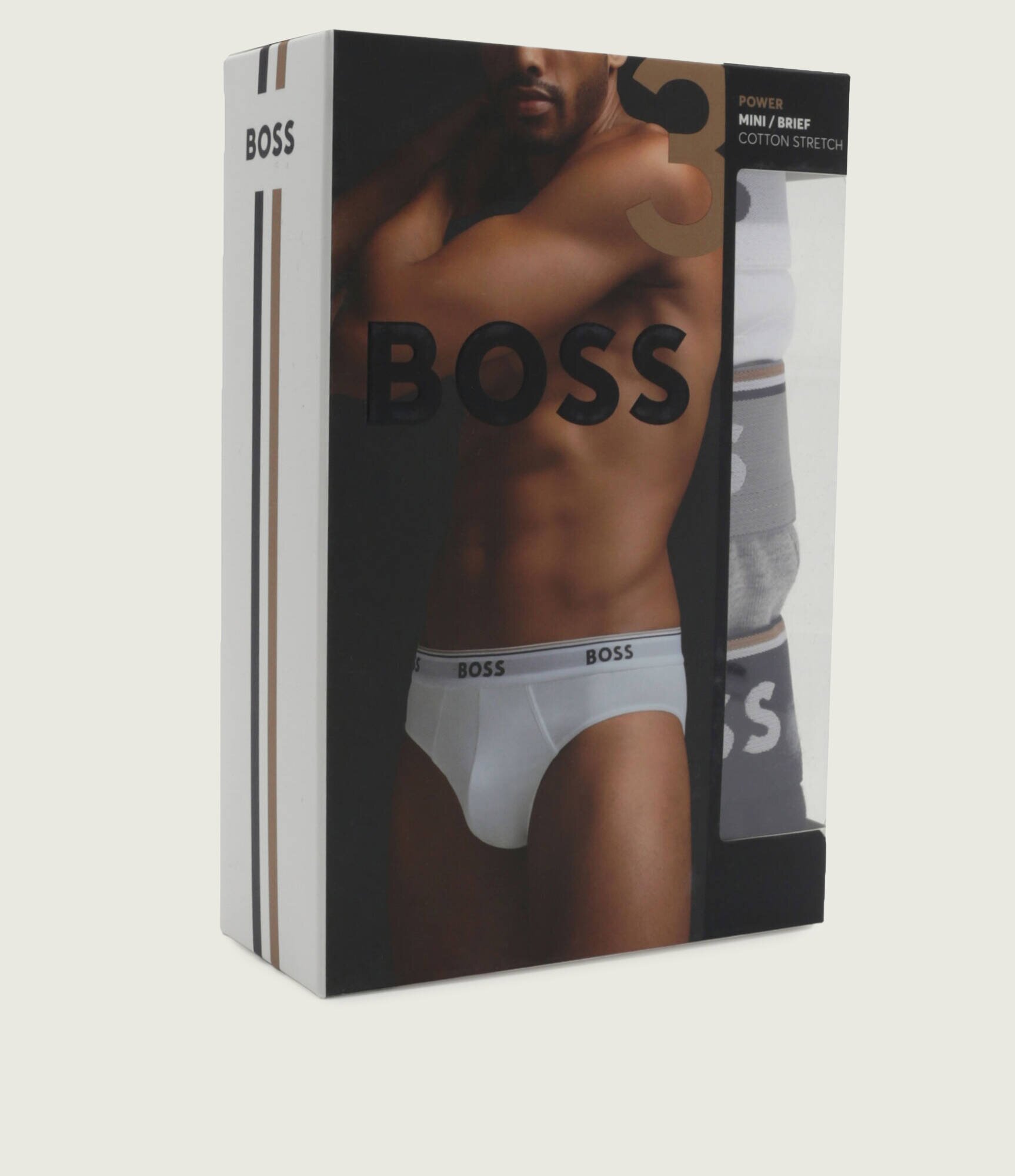 BOSS BLACK Chiloți slipi 3-pack Brief 3P Power