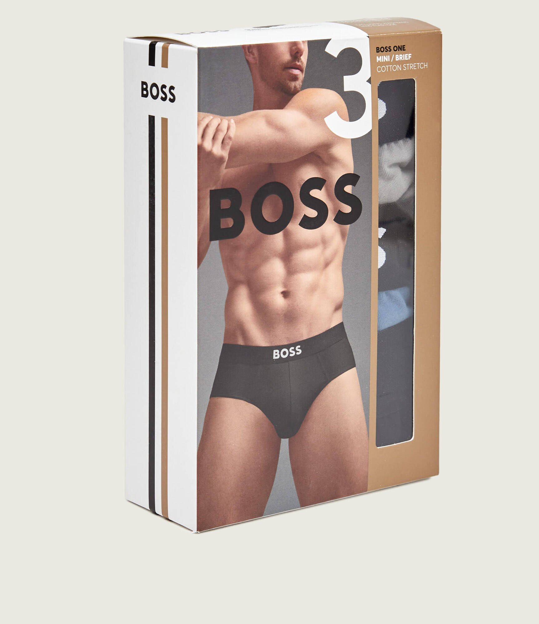 BOSS BLACK Chiloți slipi 3-pack HipBr