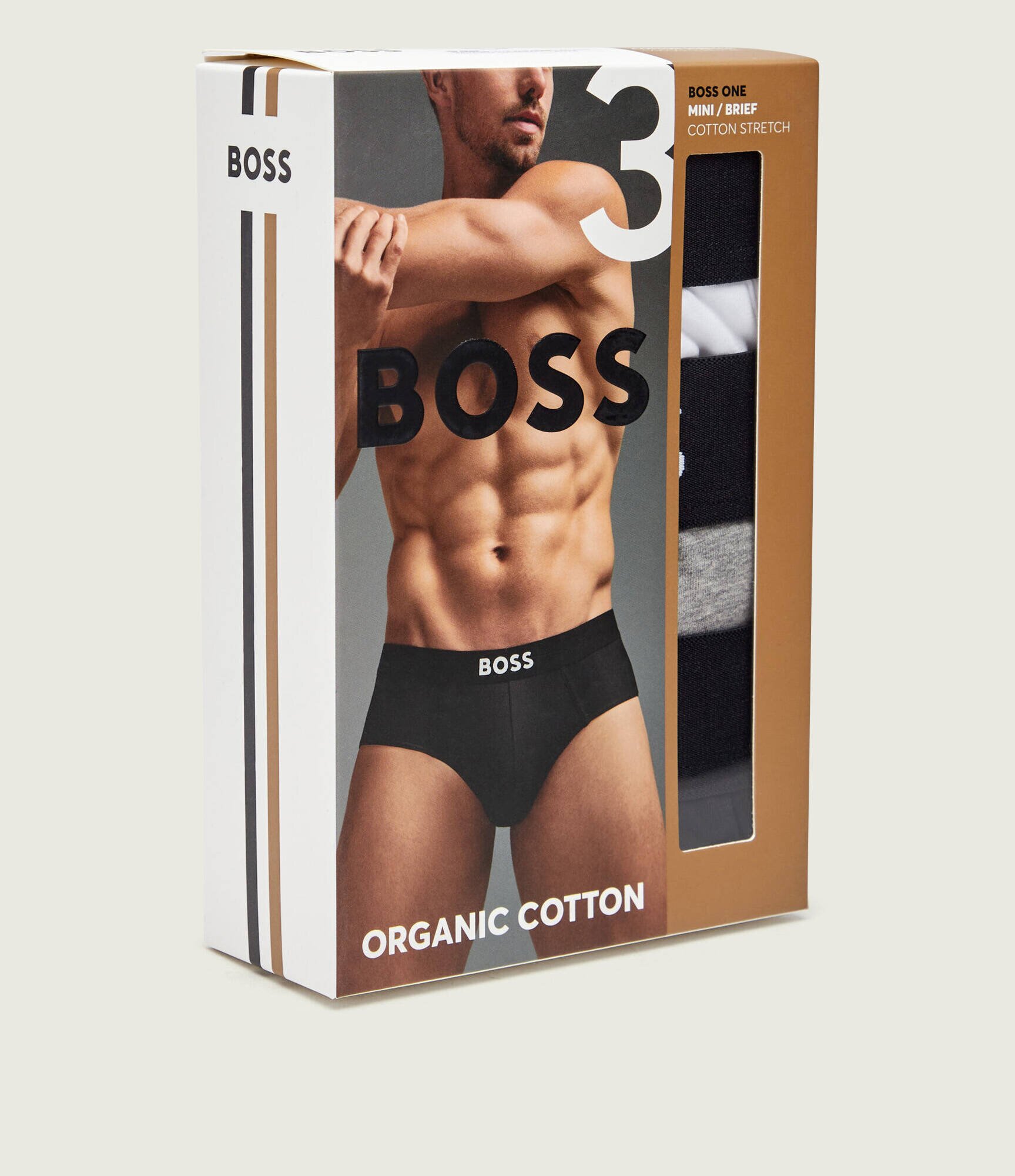 BOSS BLACK Chiloți slipi 3-pack HipBr