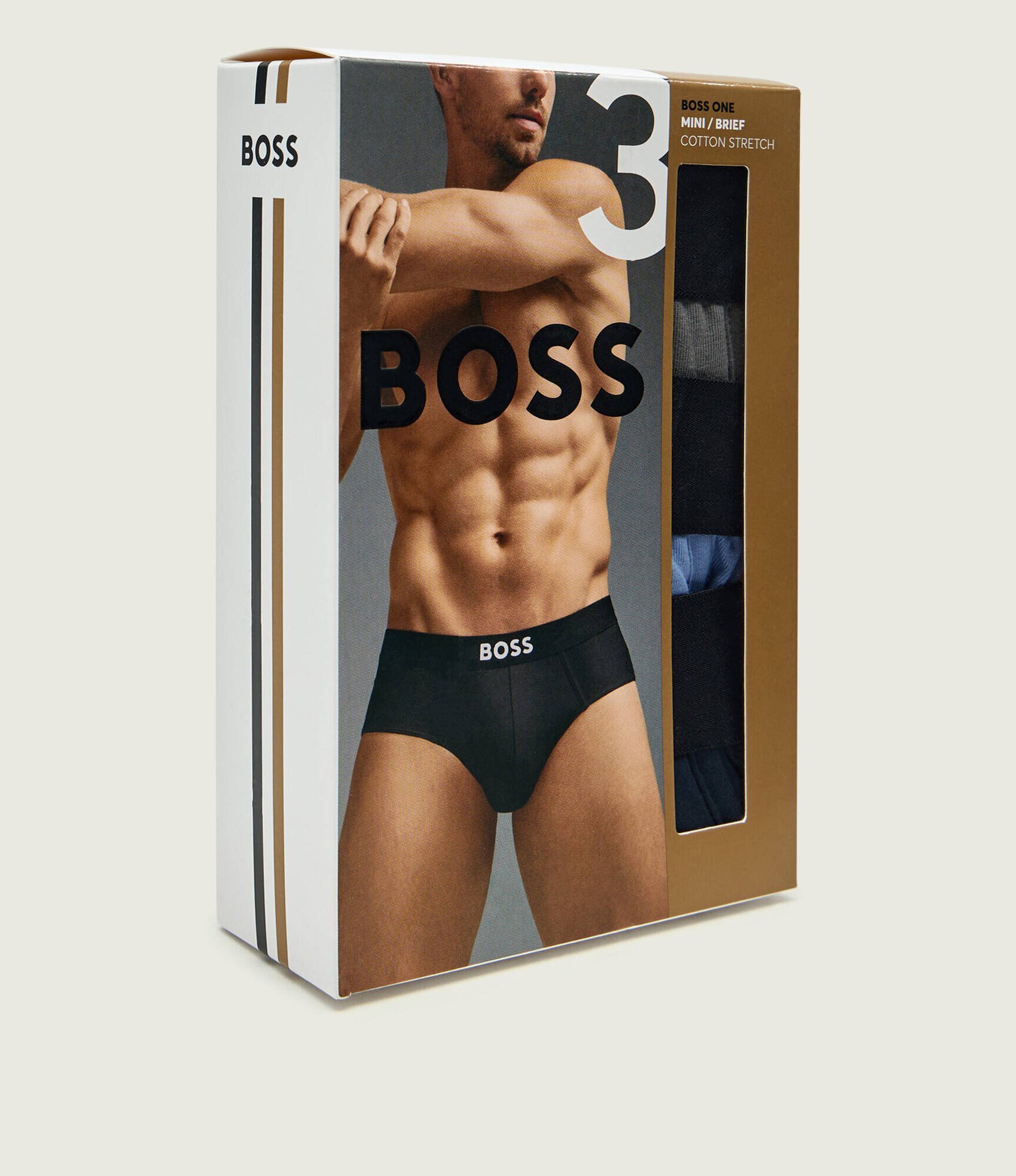 BOSS BLACK Chiloți slipi 3-pack HipBr