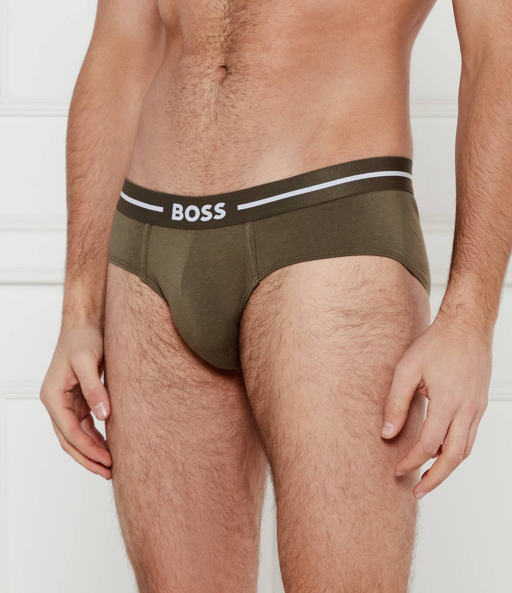 BOSS BLACK Chiloți slipi 3-pack HipBr 3P Bold
