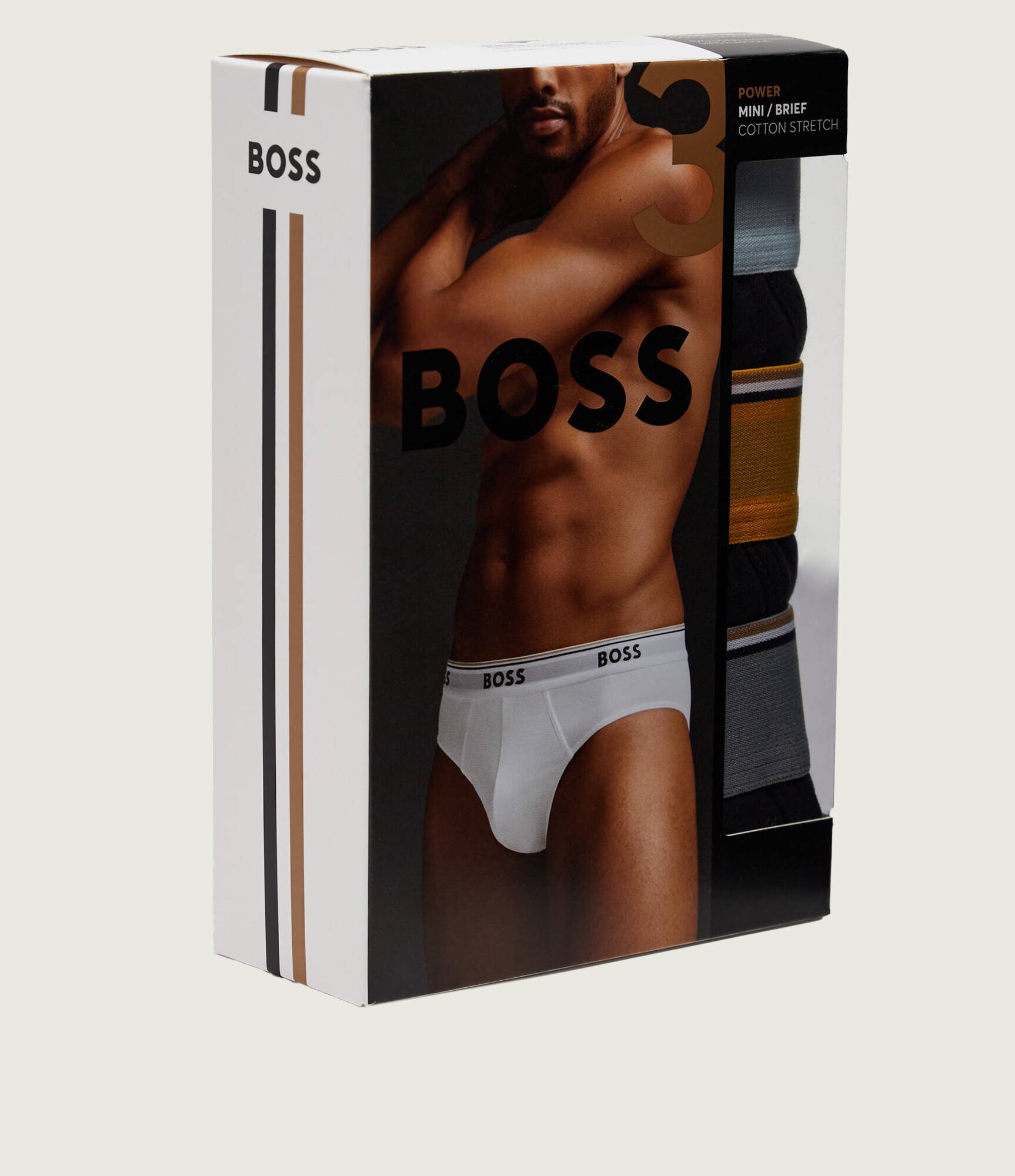 BOSS BLACK Chiloți slipi 3-pack Power