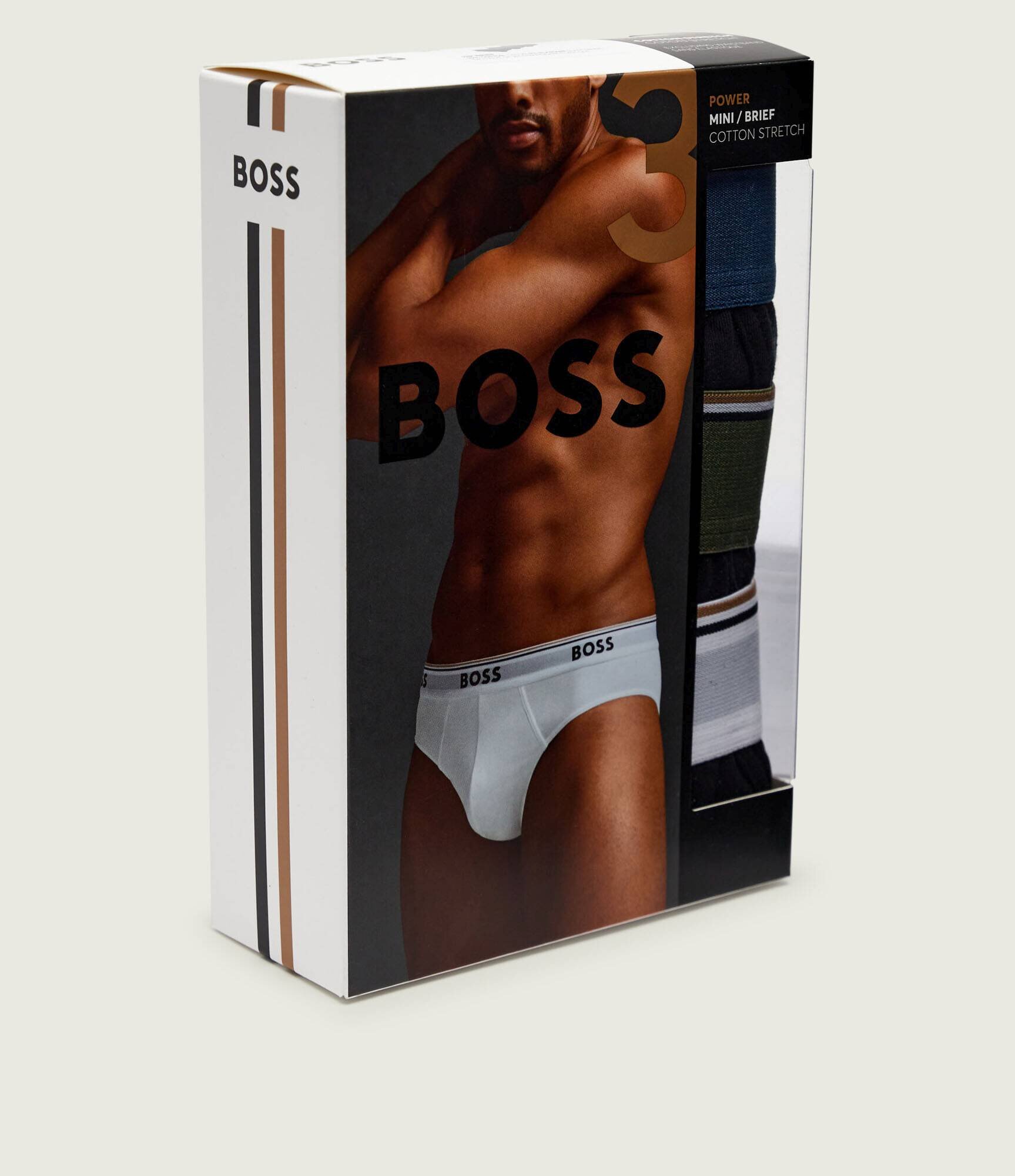 BOSS BLACK Chiloți slipi 3-pack Power