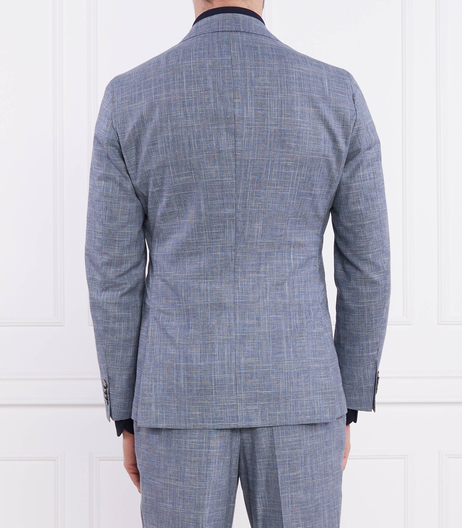 BOSS BLACK Costum C-Hanry-2Pcs-232 | Slim Fit cu adaos de lână