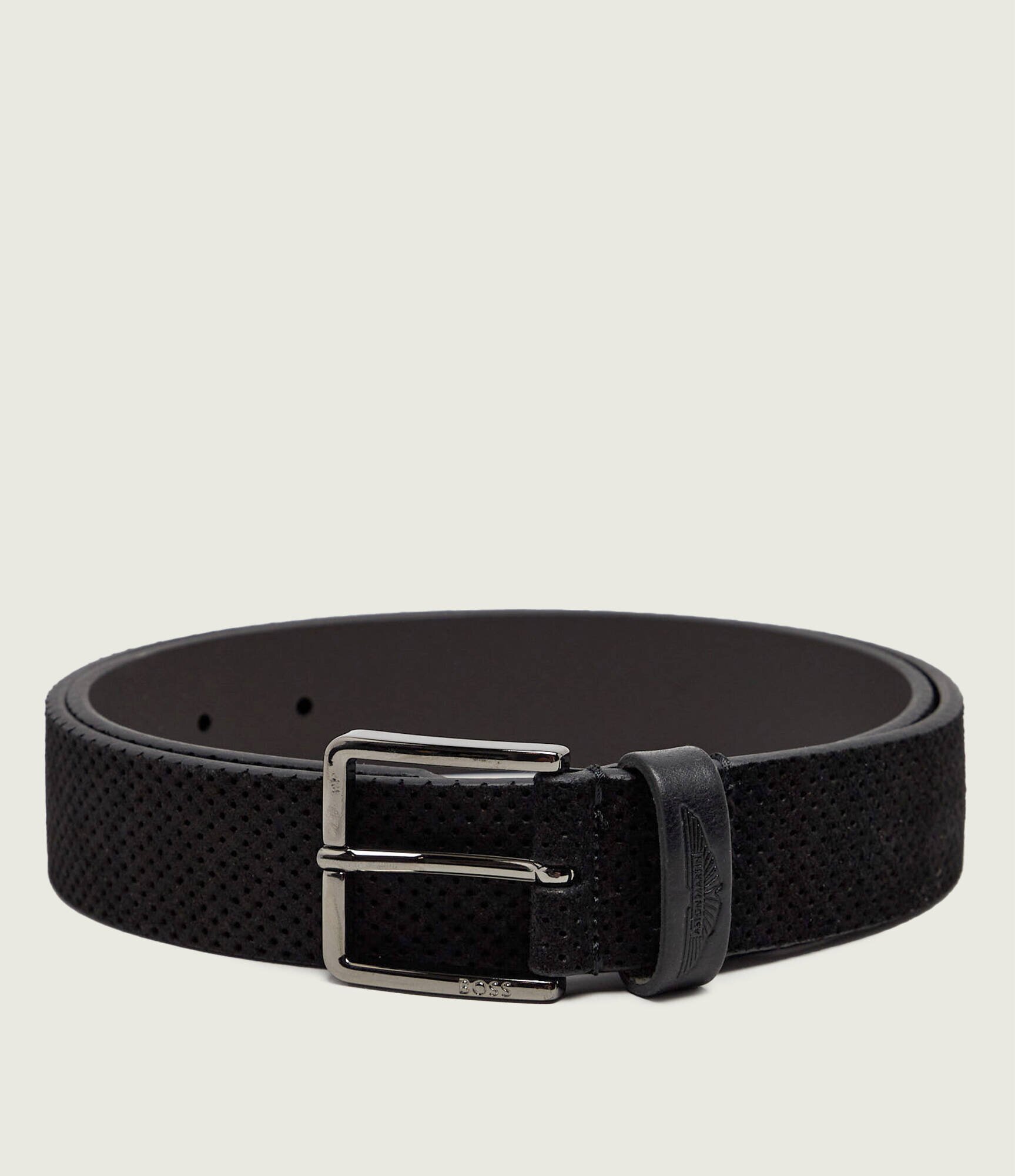 BOSS BLACK Curea Ather-Per-Sd_Sz35 | Boss x Aston Martin | piele întoarsă