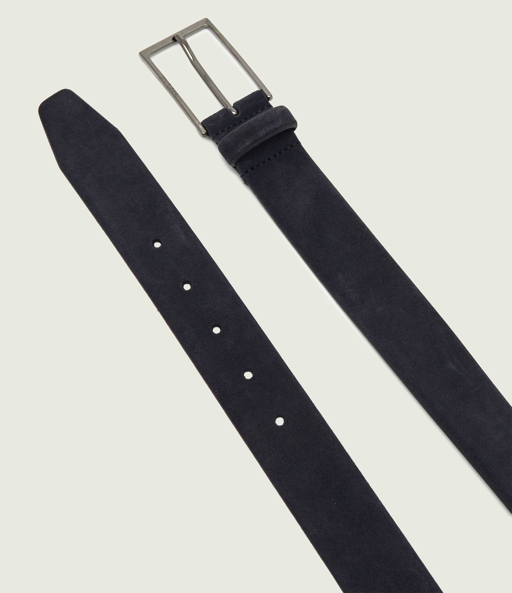 BOSS BLACK Curea Calindo | piele întoarsă