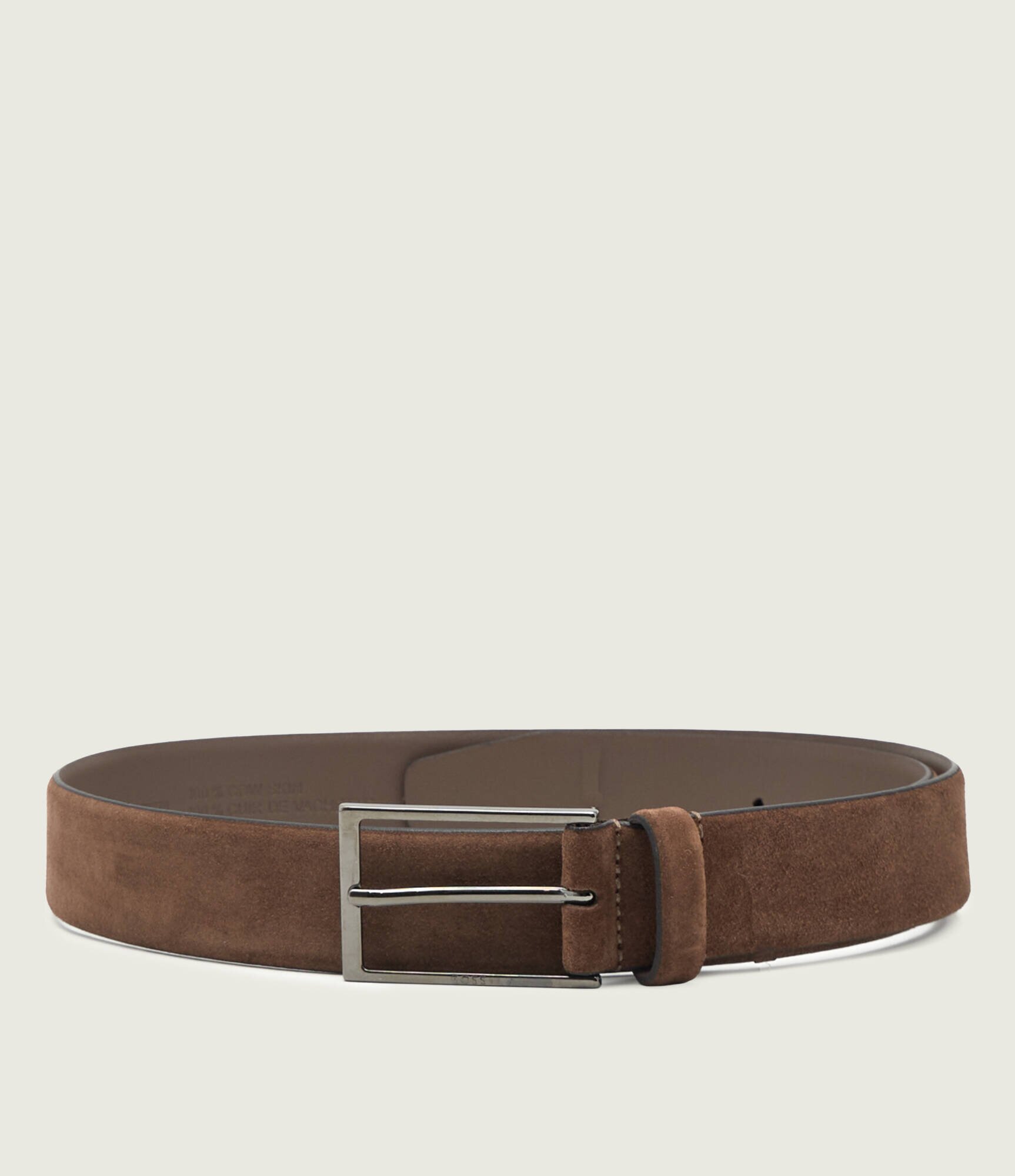 BOSS BLACK Curea Calindo | piele întoarsă