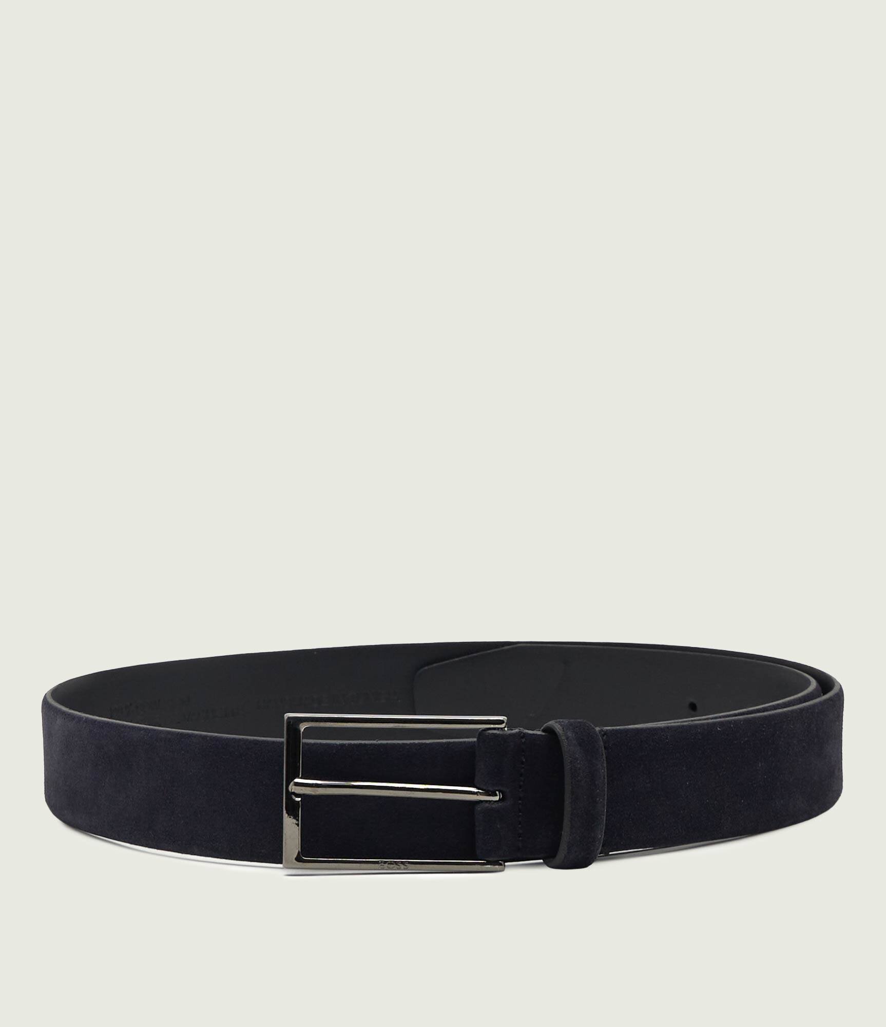 BOSS BLACK Curea Calindo | piele întoarsă