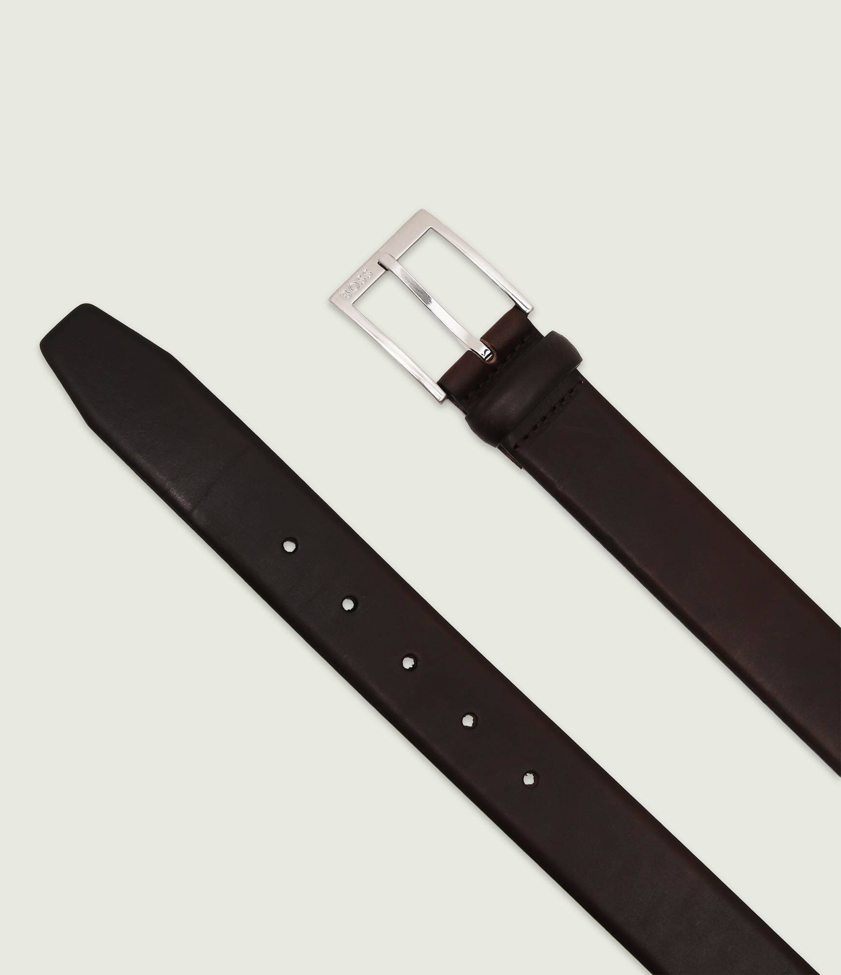 BOSS BLACK Curea de piele Erron