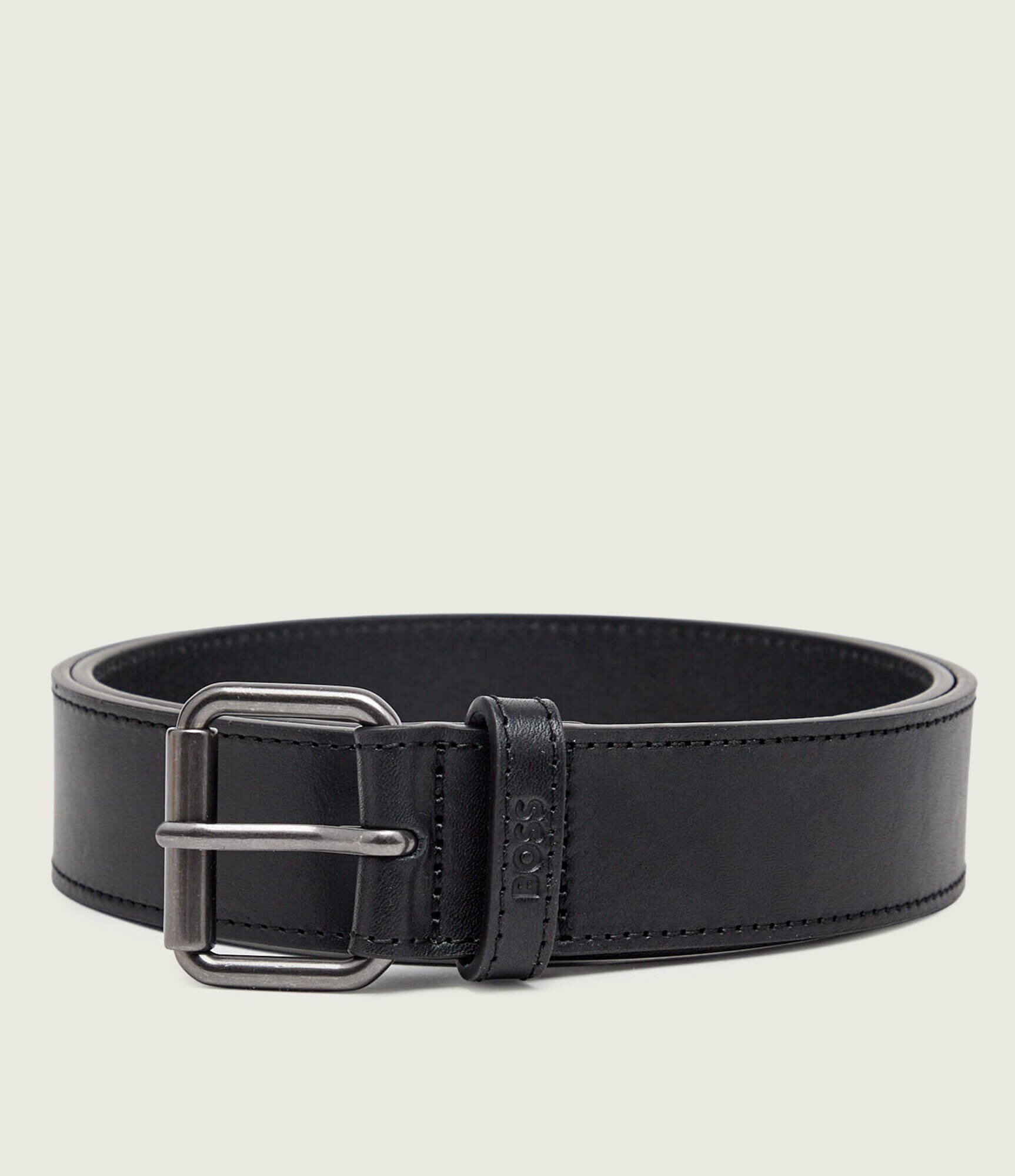 BOSS BLACK Curea de piele Narun-St_Sz35