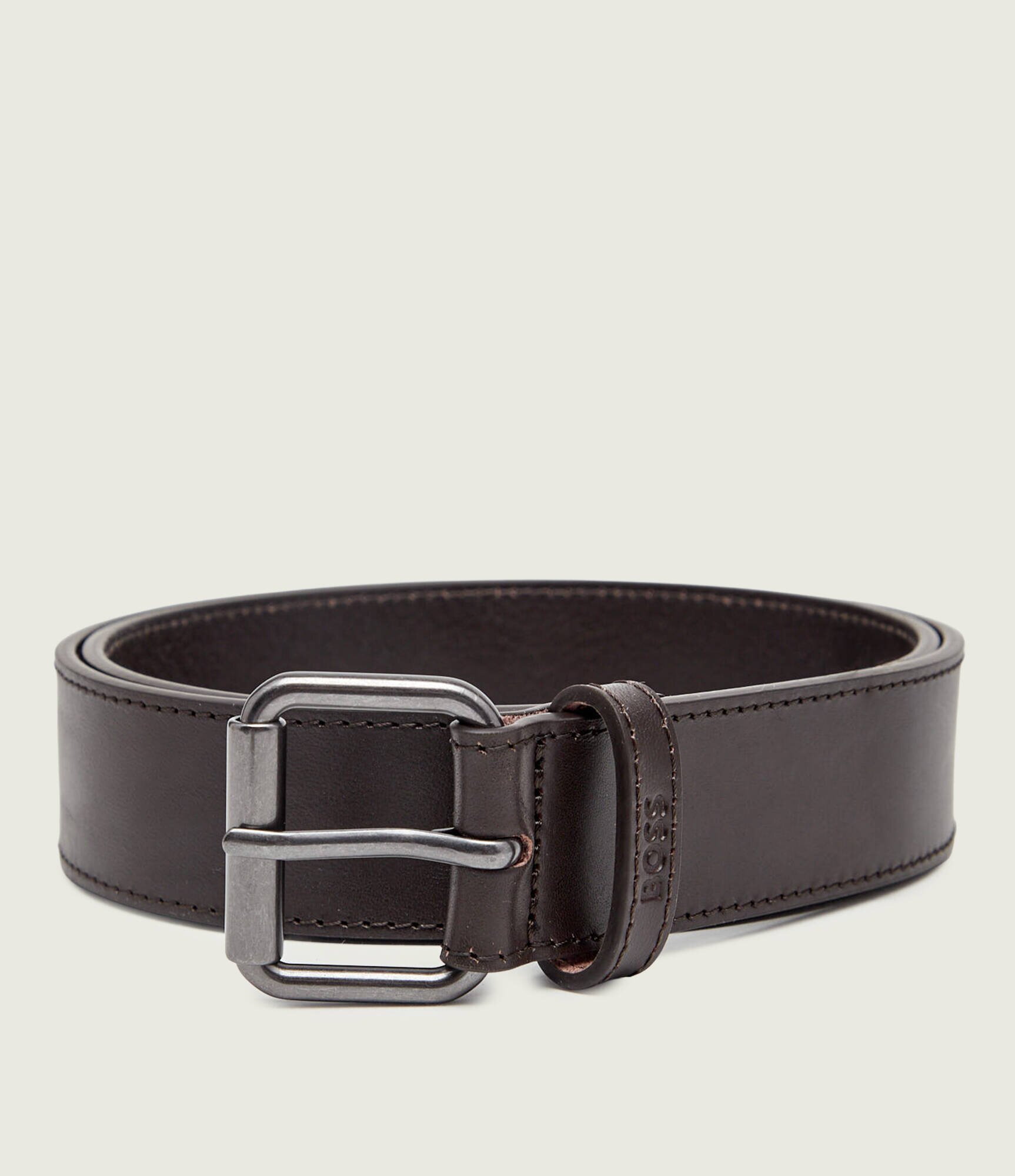 BOSS BLACK Curea de piele Narun-St_Sz35