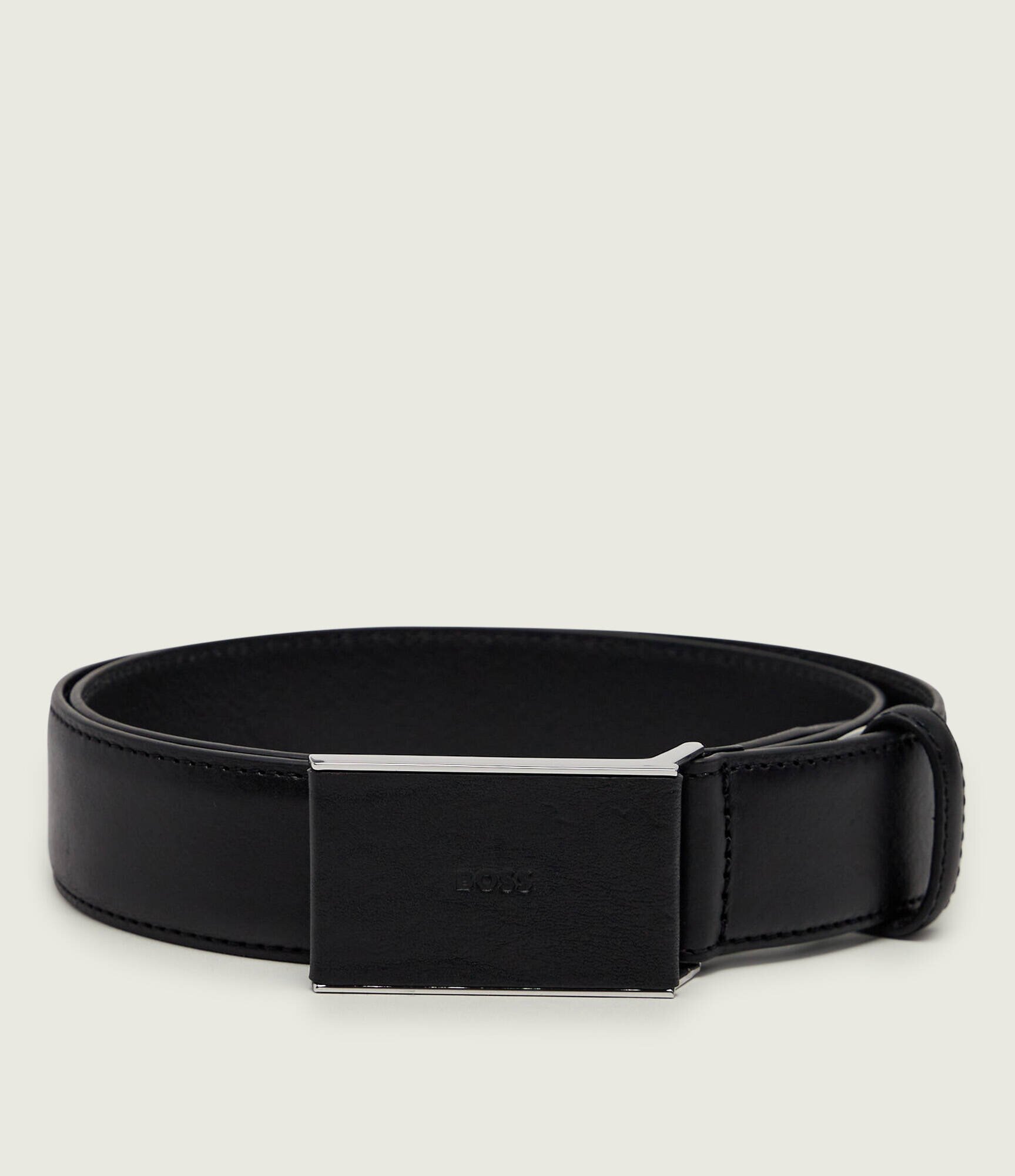 BOSS BLACK Curea de piele Skar_Sz35
