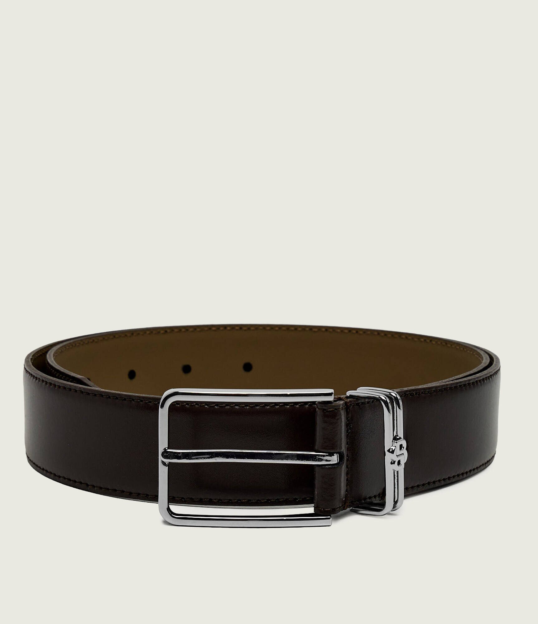 BOSS BLACK Curea de piele Vitul_B-Loop-St_Sz35