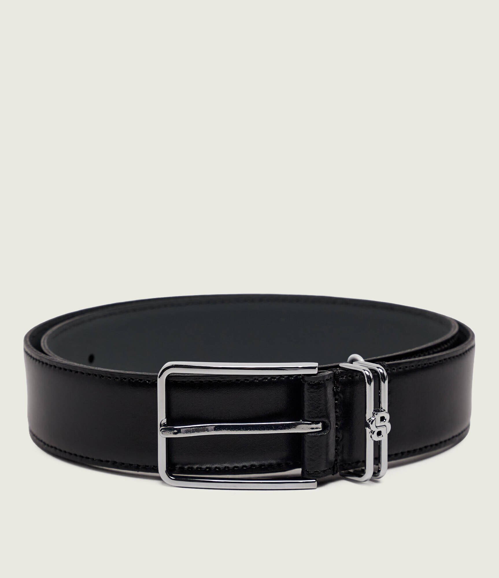 BOSS BLACK Curea de piele Vitul_B-Loop-St_Sz35