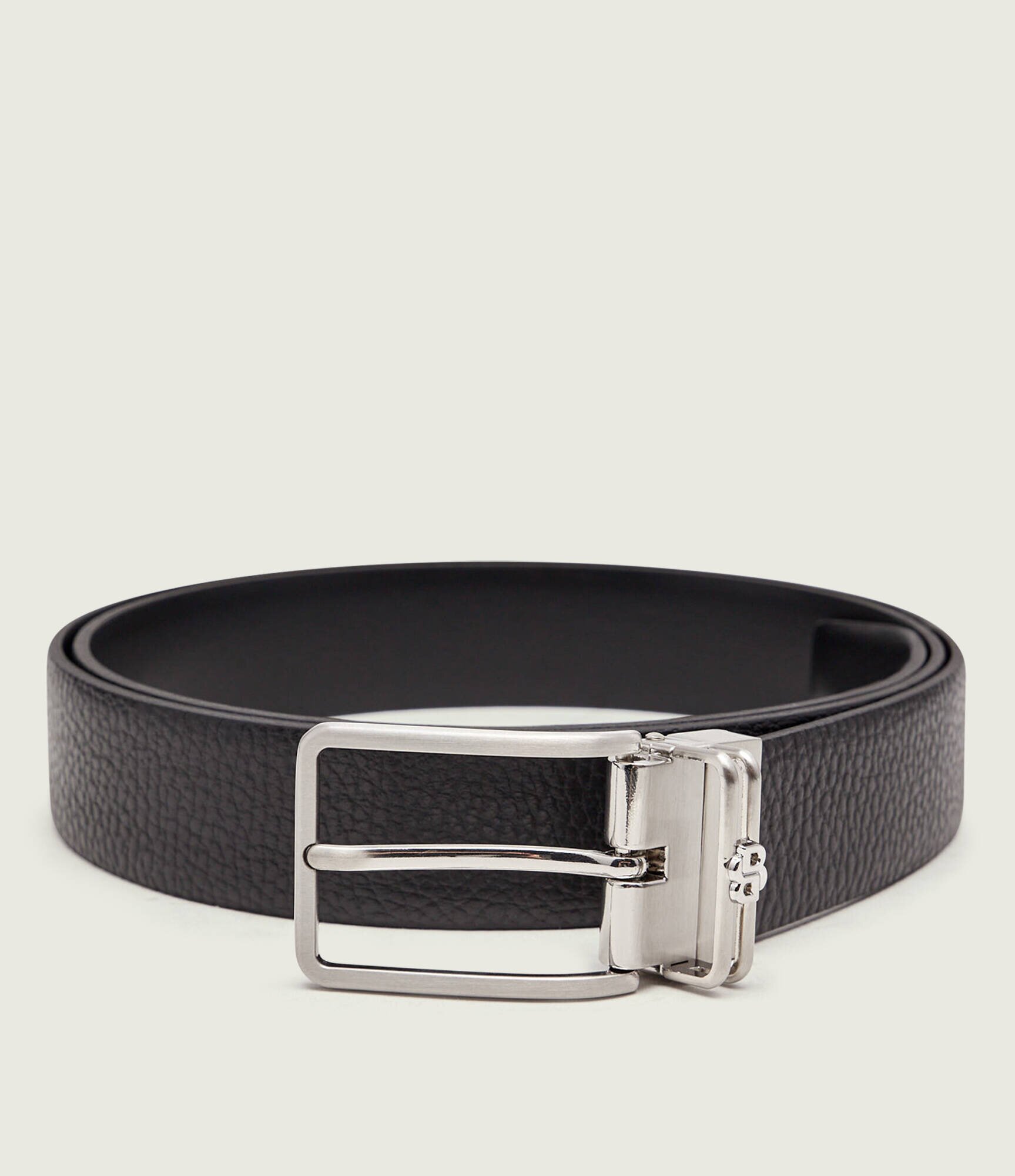BOSS BLACK Curea din piele cu două fețe B_Icon_Plq_Gb35_grp