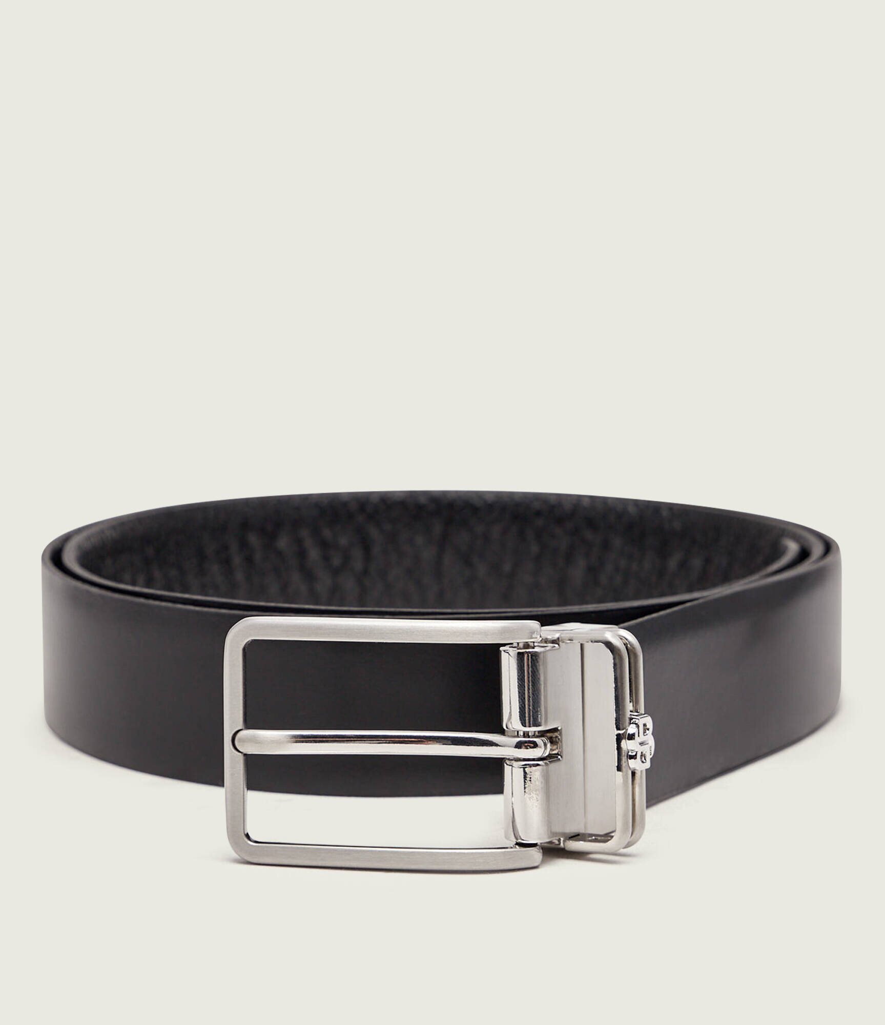 BOSS BLACK Curea din piele cu două fețe B_Icon_Plq_Gb35_grp