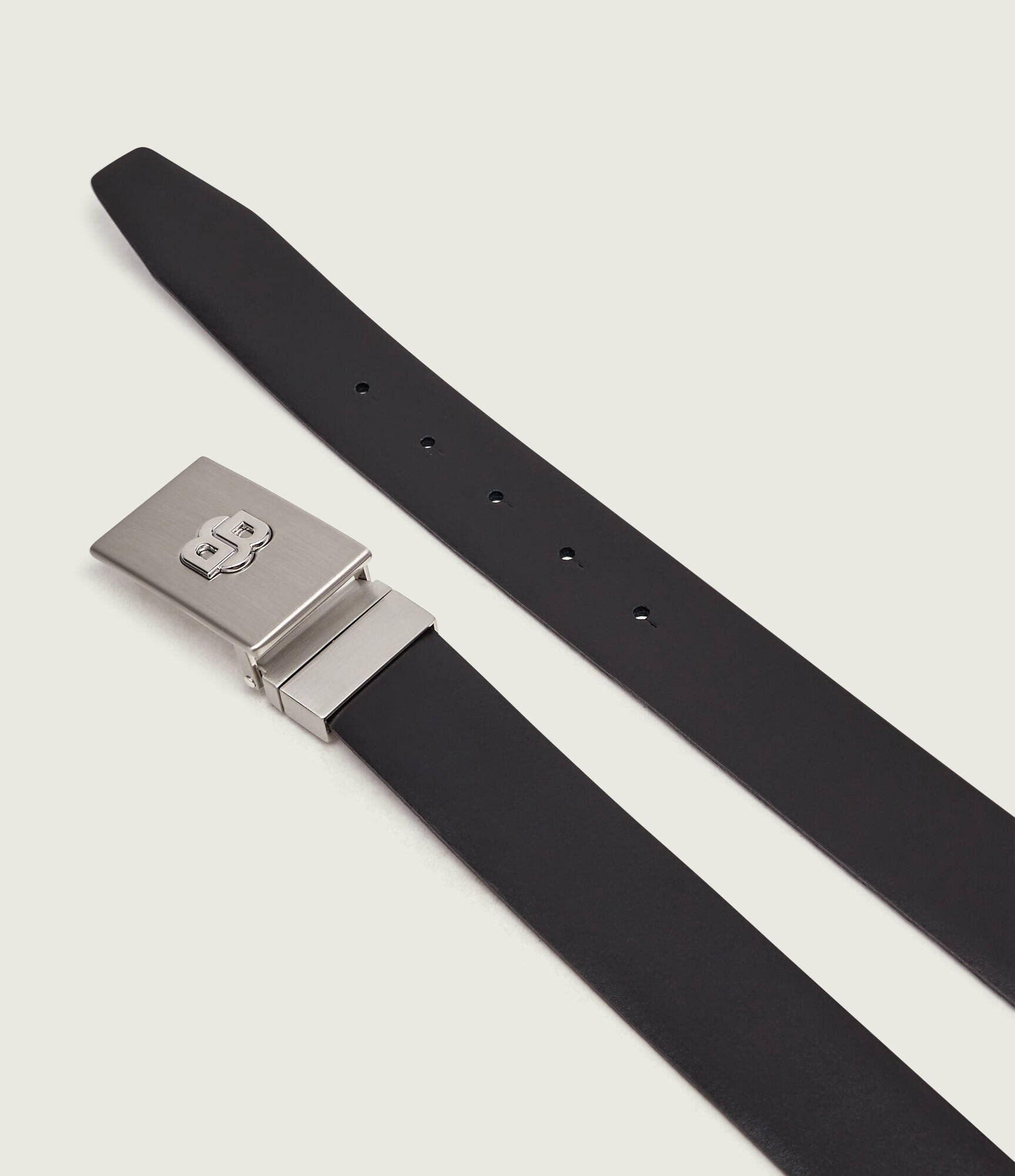 BOSS BLACK Curea din piele cu două fețe B_Icon_Plq_Gb35_grp