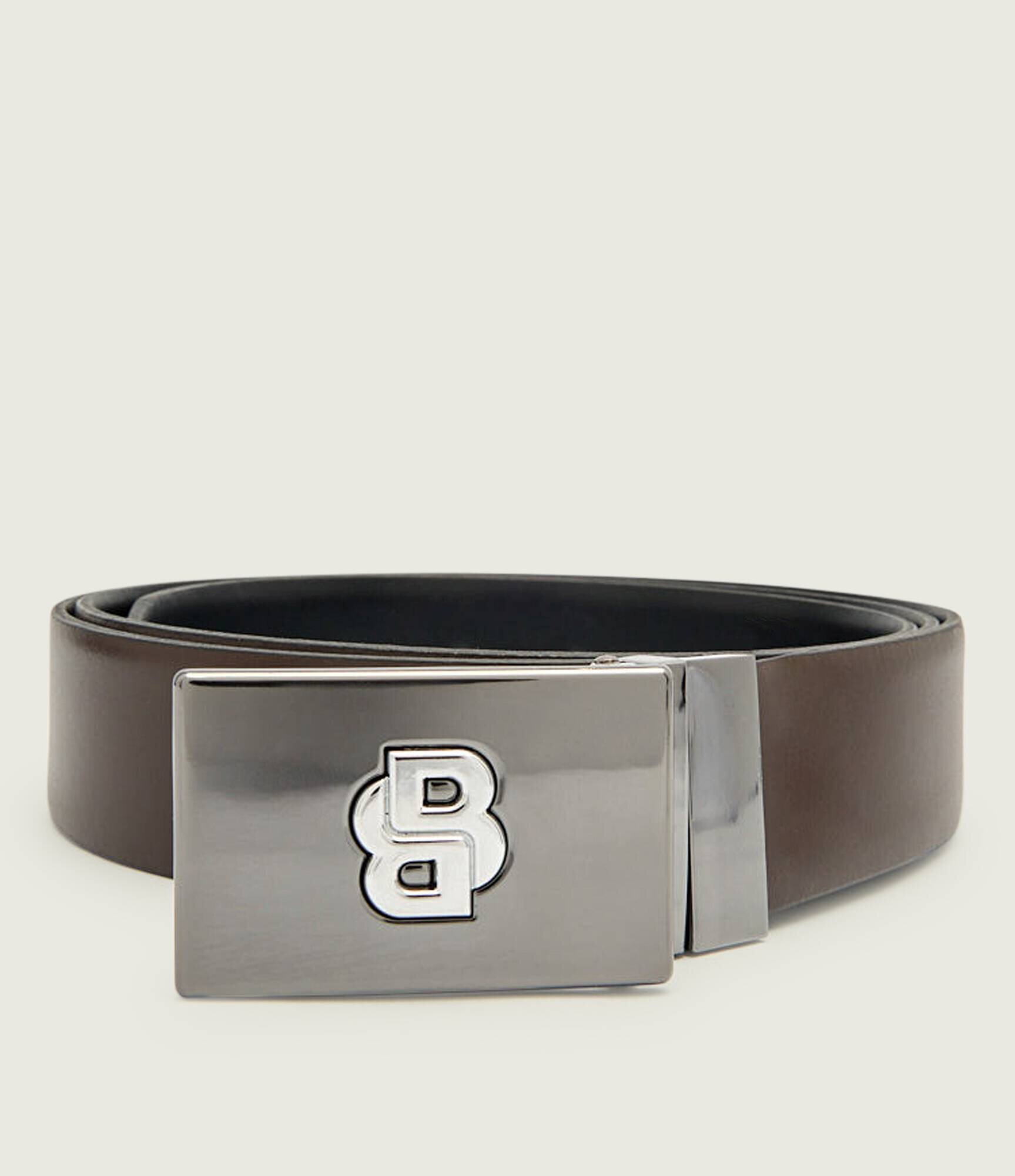 BOSS BLACK Curea din piele cu două fețe B_Icon_Plq_Gb35_pp