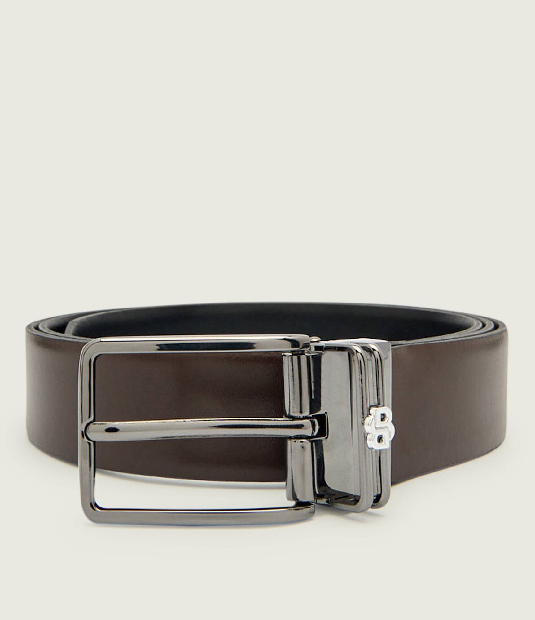 BOSS BLACK Curea din piele cu două fețe B_Icon_Plq_Gb35_pp