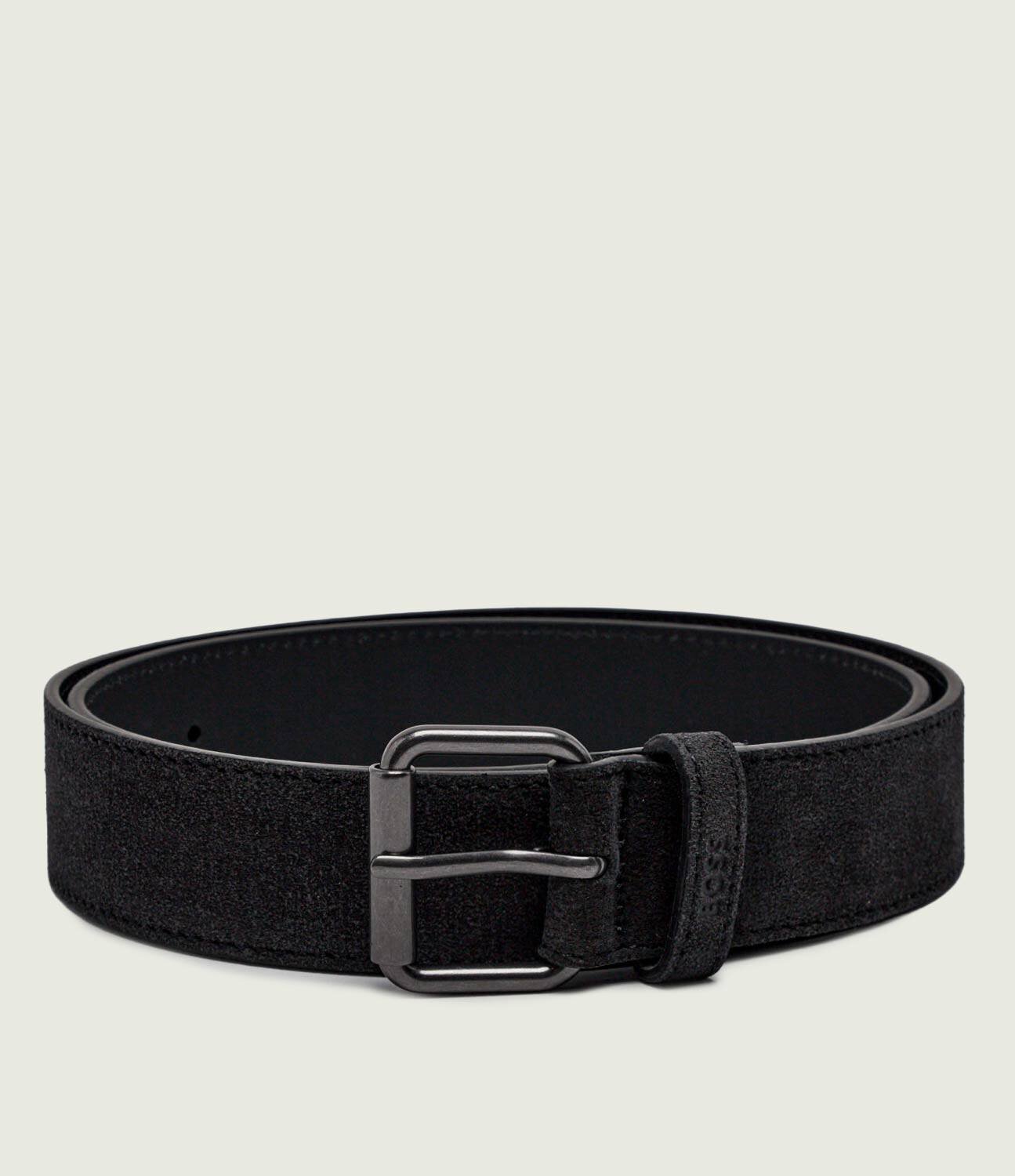 BOSS BLACK Curea Narun-Sd-St_Sz35 | piele întoarsă