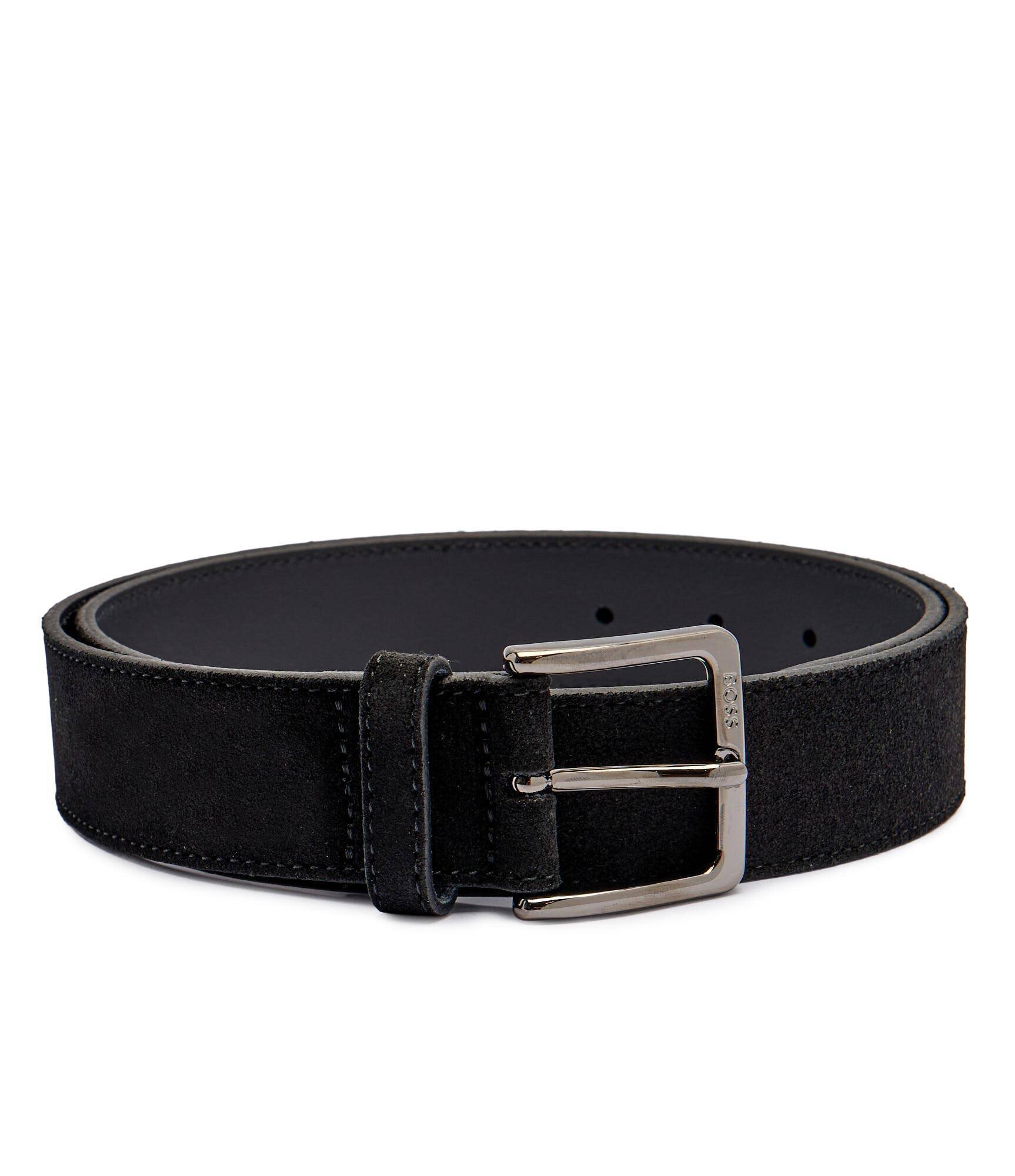 BOSS BLACK Curea Ronnie-Sd-St_Sz35 | piele întoarsă
