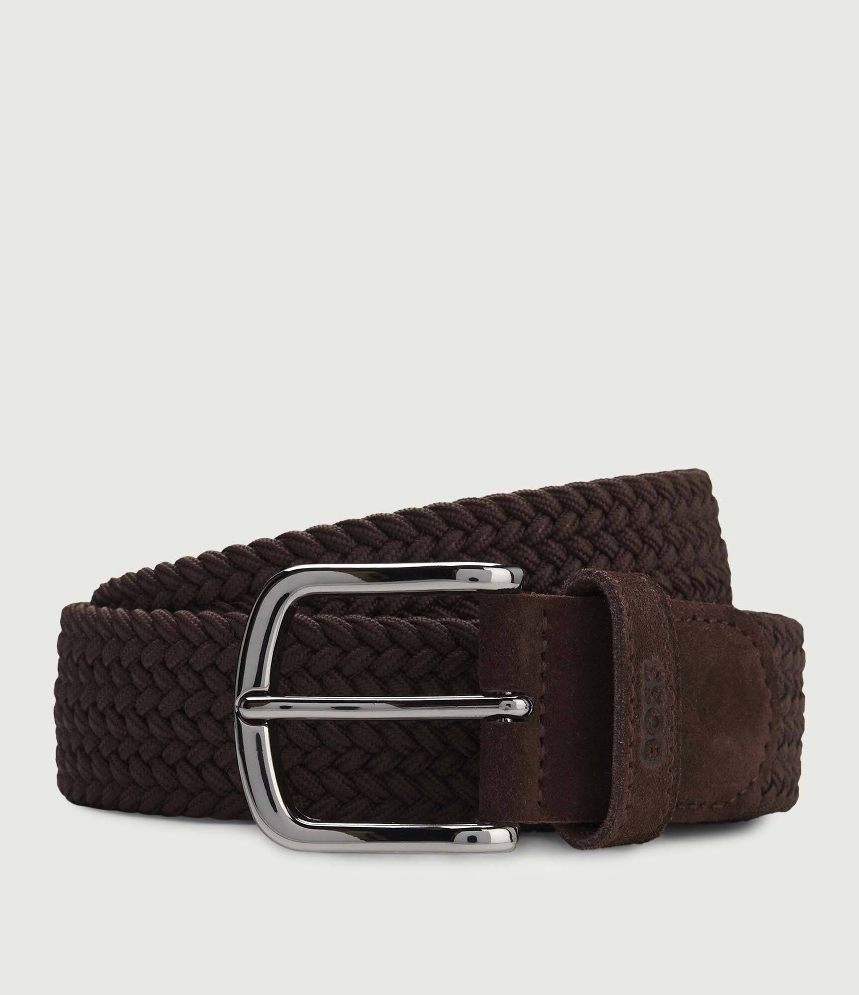 BOSS BLACK Curea Sash-WnE-Sd_Sz35 cu adaos de piele