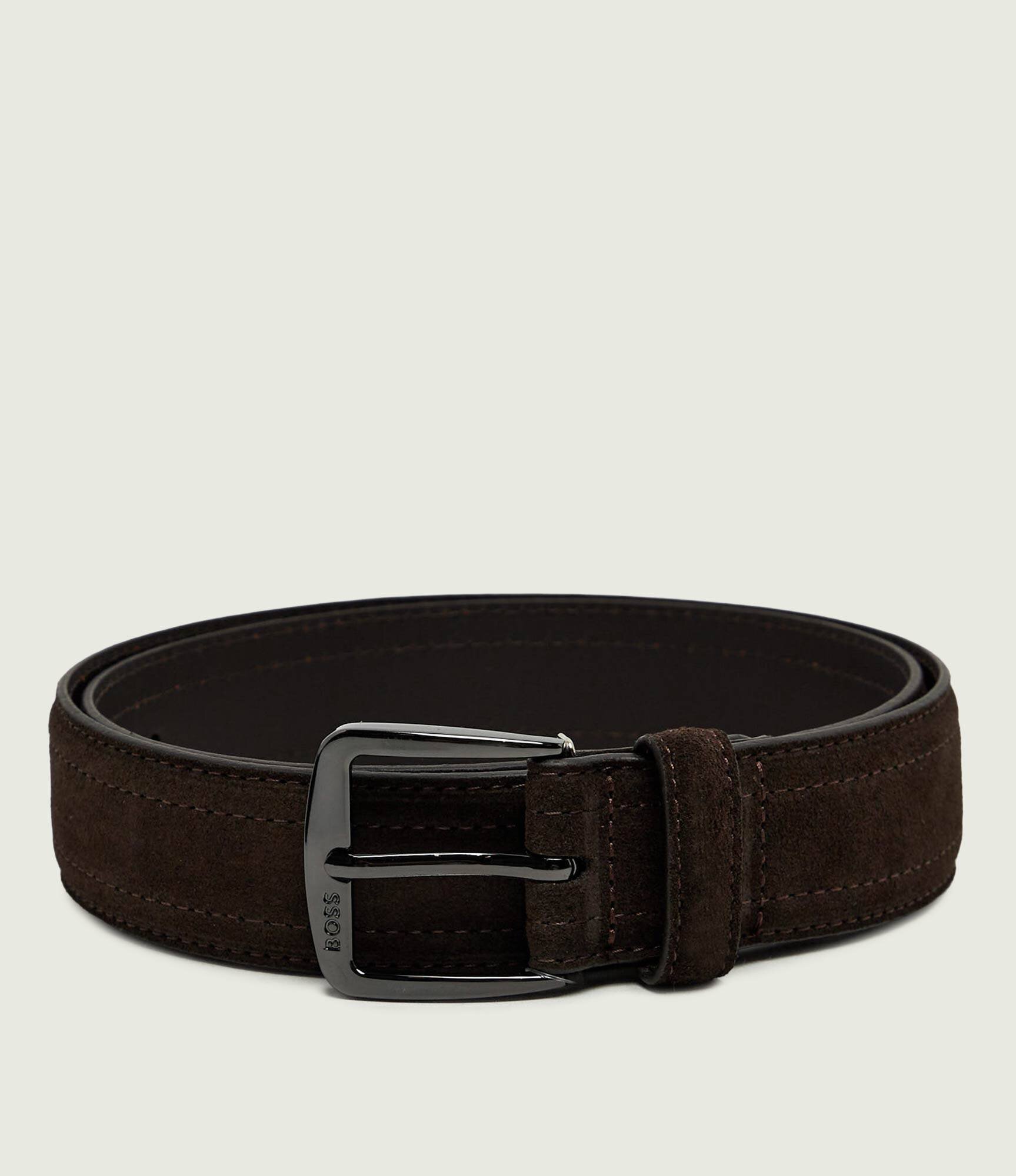 BOSS BLACK Curea Syhr-SdSw_Sz35 | piele întoarsă