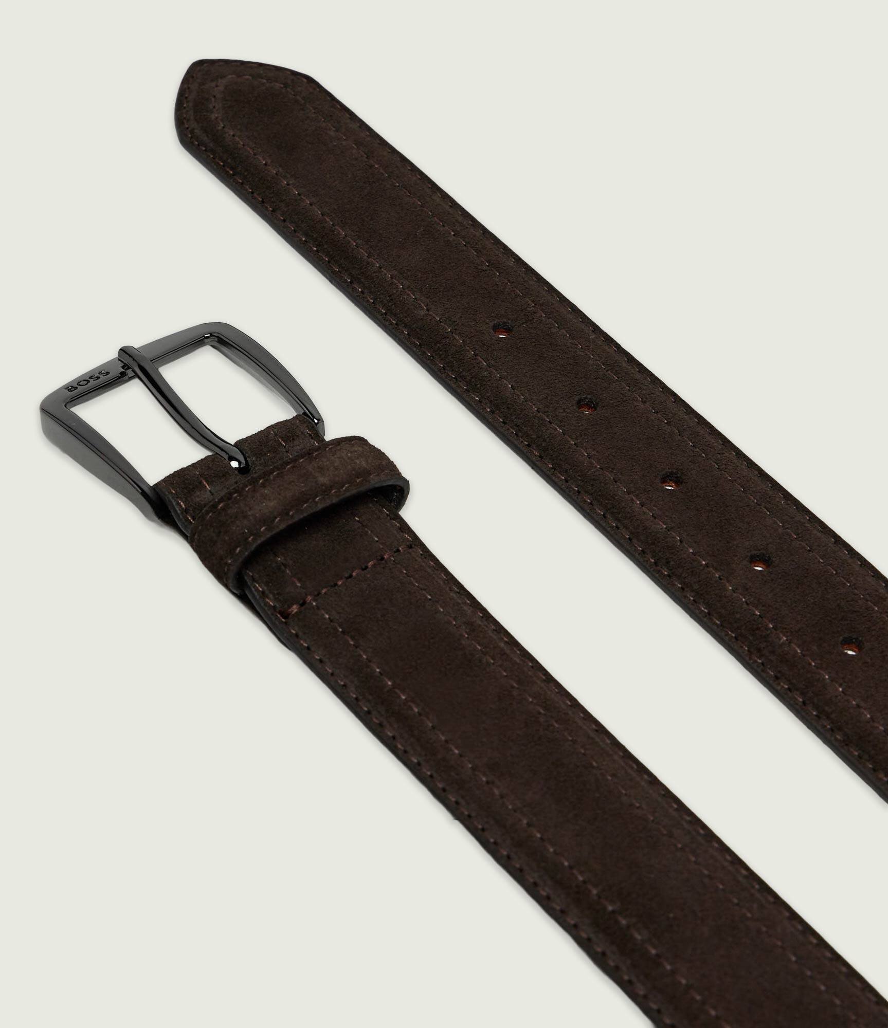 BOSS BLACK Curea Syhr-SdSw_Sz35 | piele întoarsă