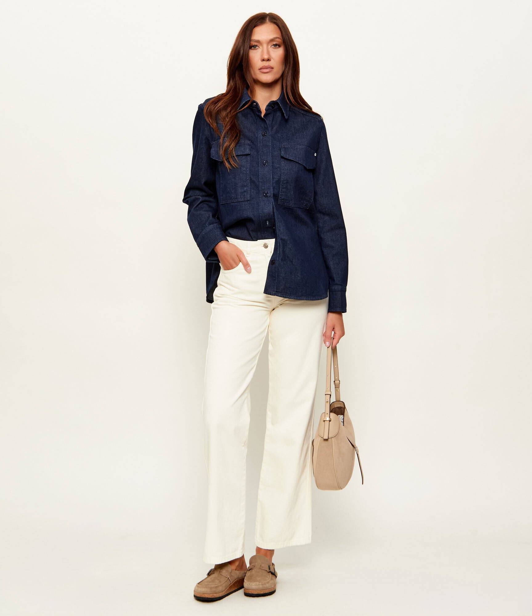 BOSS BLACK De blugi cămașă ALOSYNE | Relaxed fit