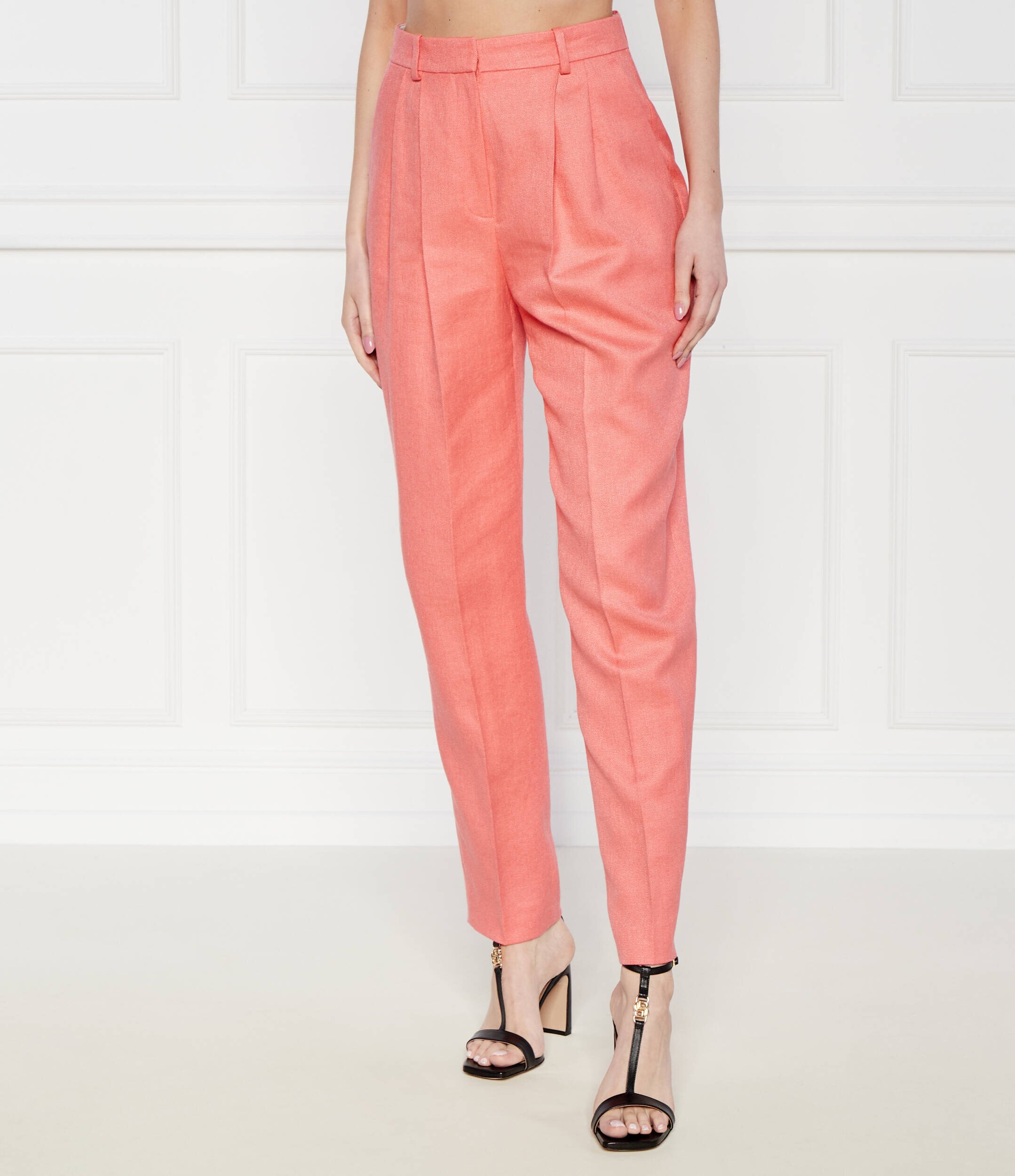 BOSS BLACK De in pantaloni Tefike | Straight fit