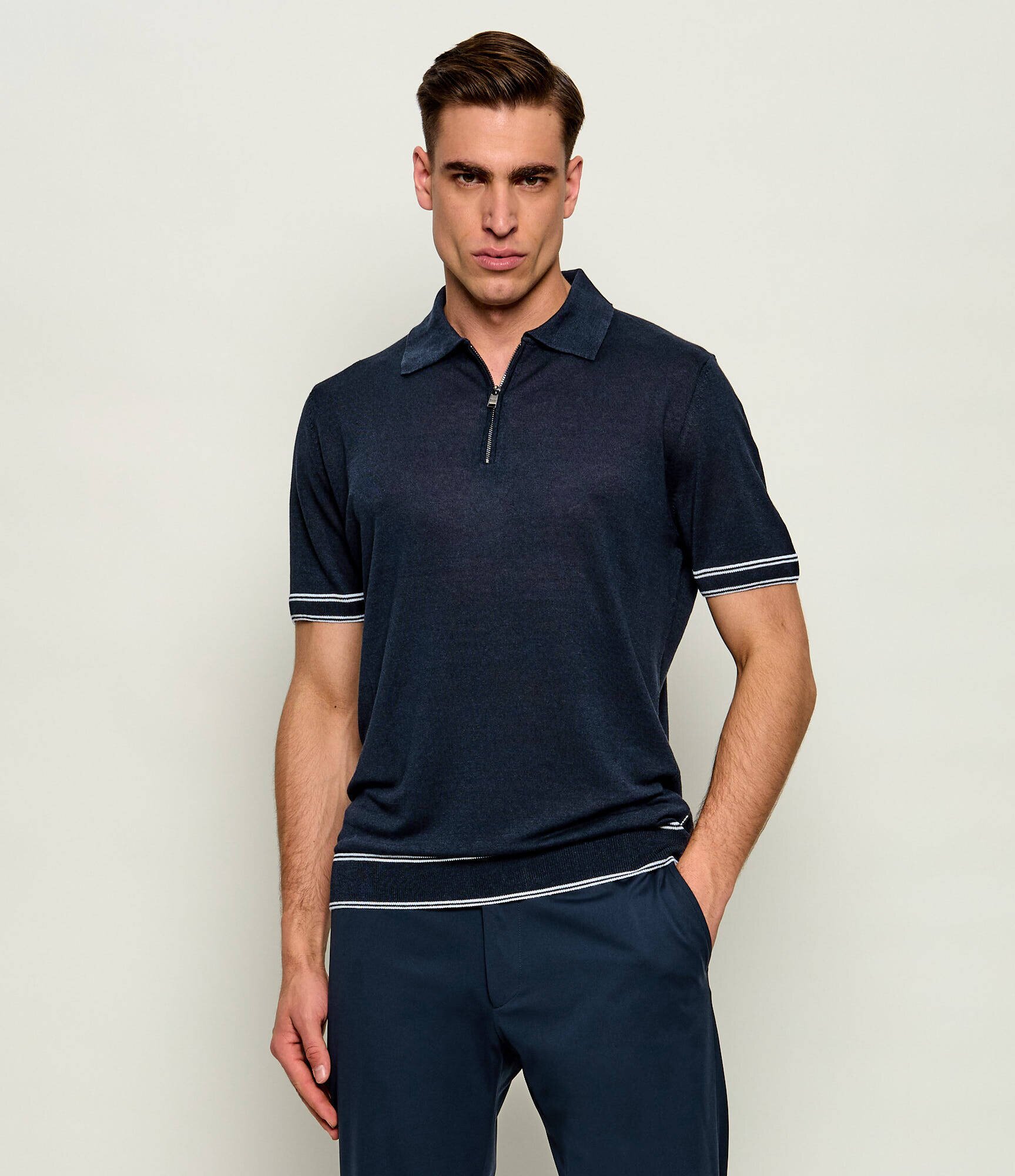 BOSS BLACK De in pulover H-Norbertino | regular fit