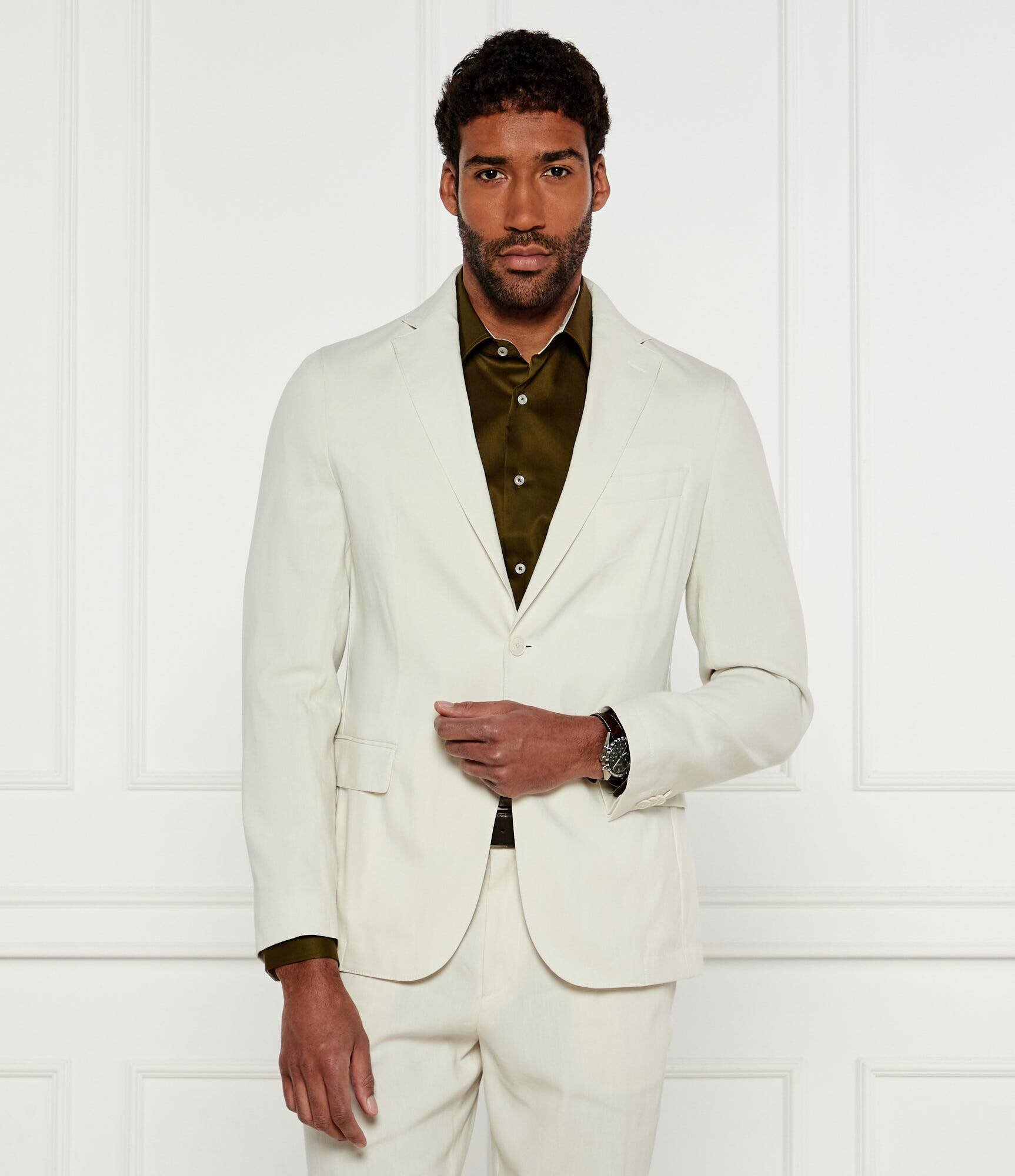 BOSS BLACK De in sacou P-Hanry-Flaps-WG-252 | Slim Fit