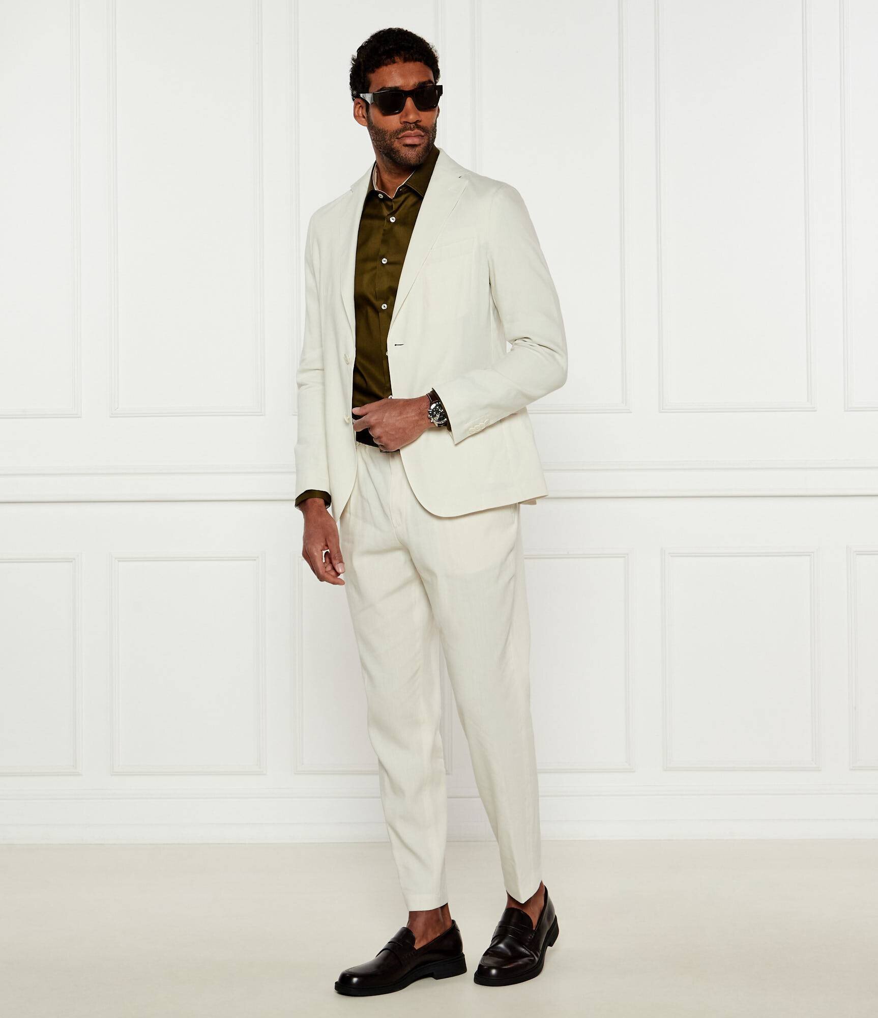 BOSS BLACK De in sacou P-Hanry-Flaps-WG-252 | Slim Fit