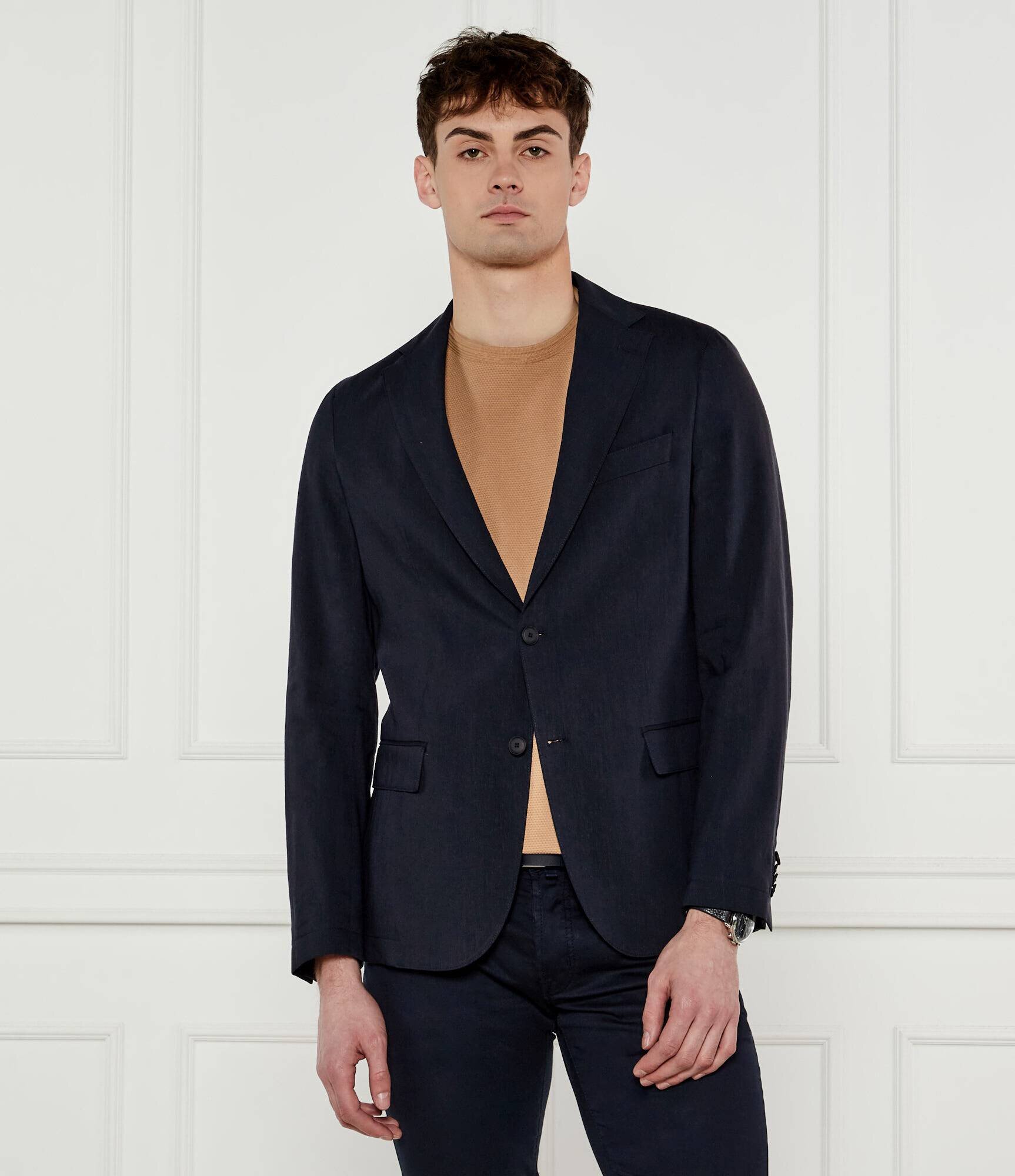 BOSS BLACK De in sacou P-Hanry-Flaps-WG-252 | Slim Fit