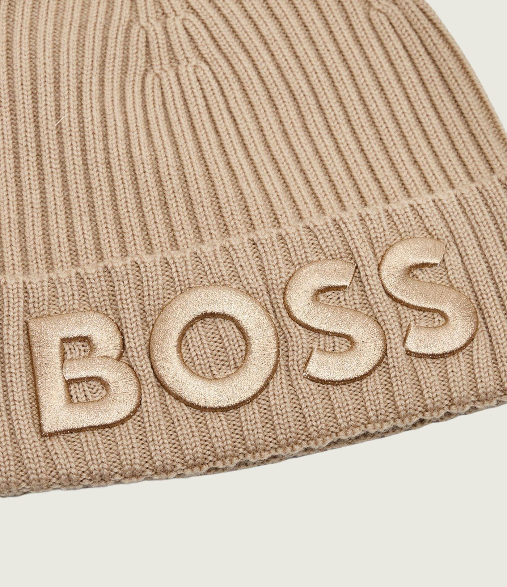 BOSS BLACK De lână căciulă Lara