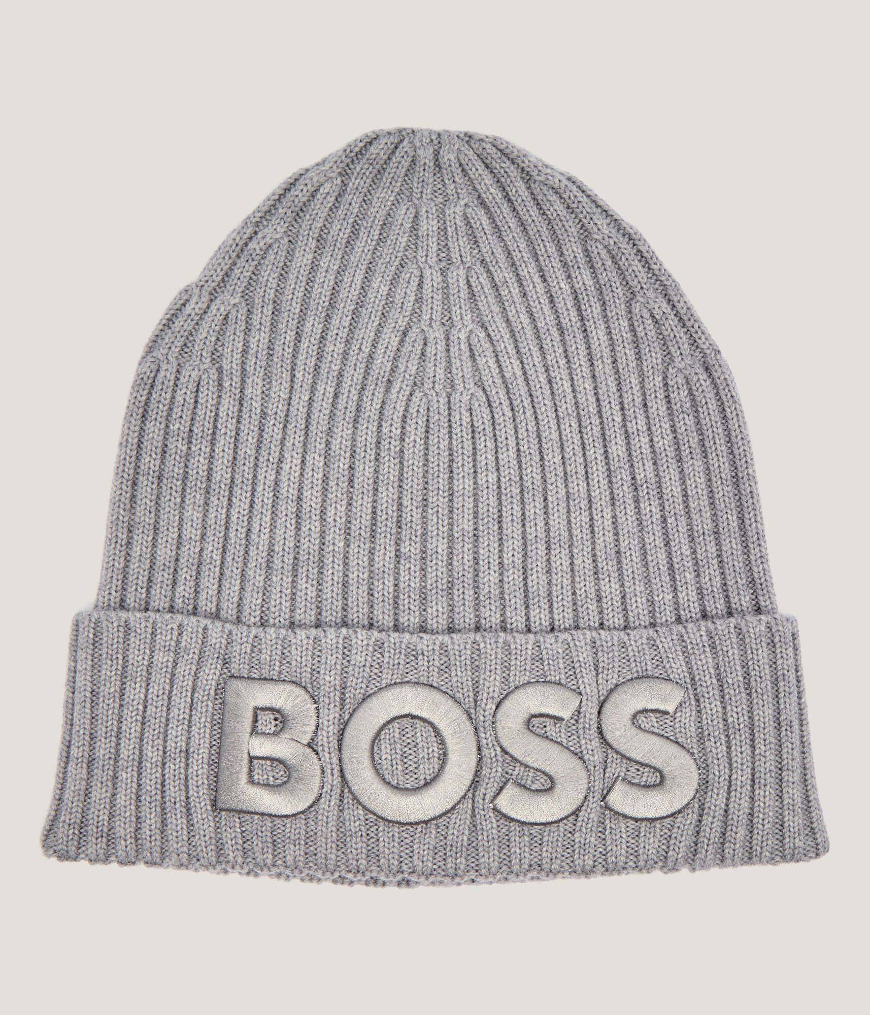 BOSS BLACK De lână căciulă Lara