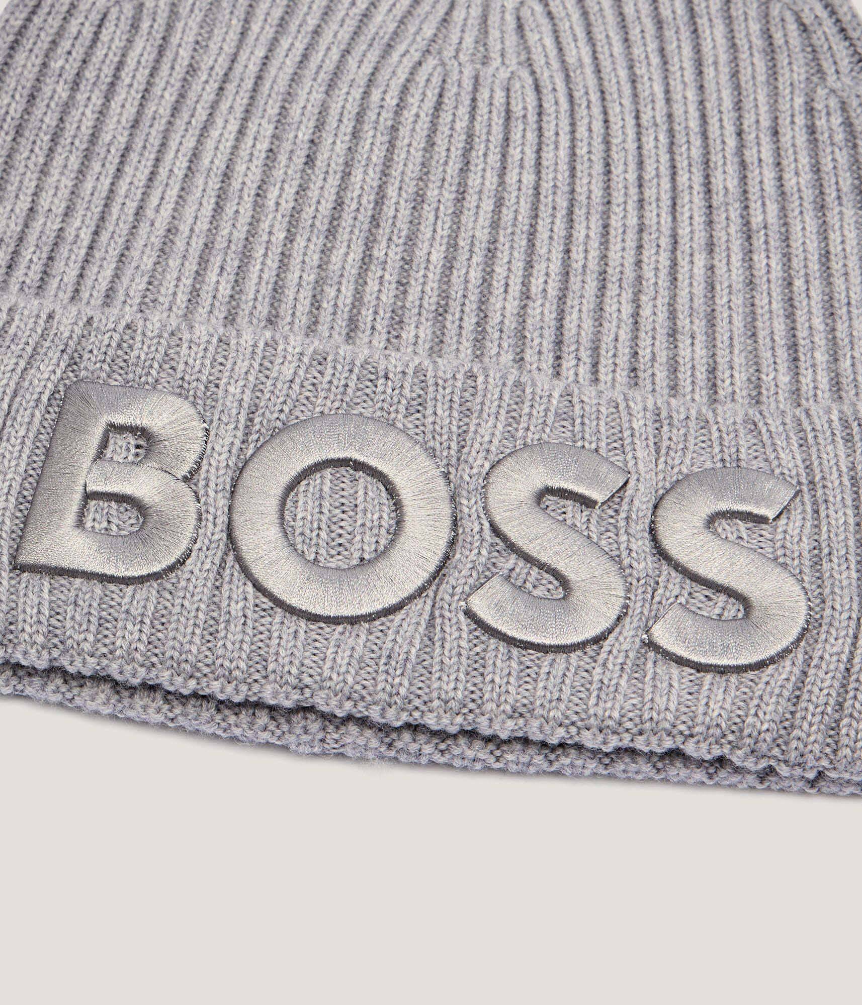 BOSS BLACK De lână căciulă Lara