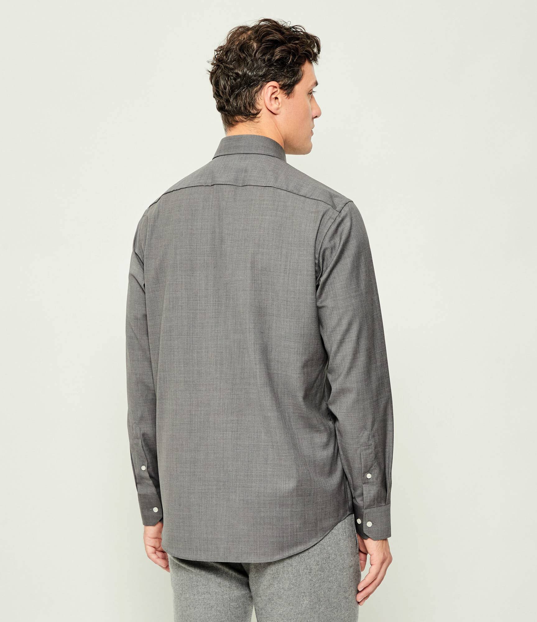 BOSS BLACK De lână cămașă H-JOE-kent-C1-214 | regular fit