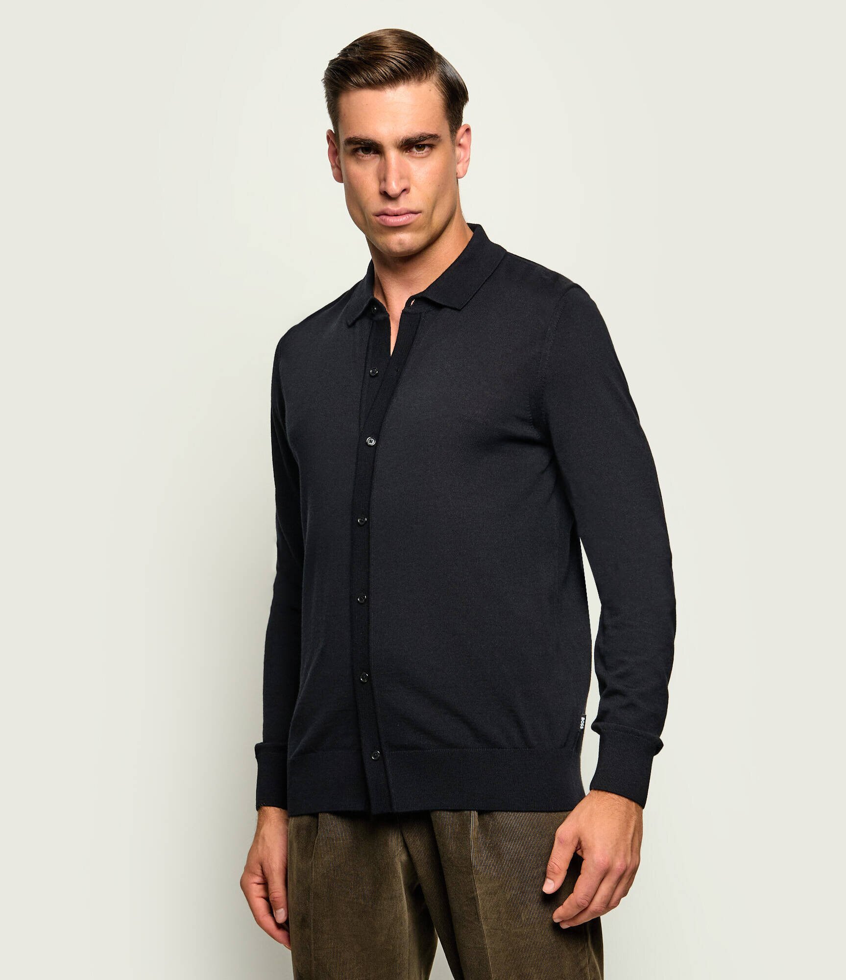 BOSS BLACK De lână cardigan H-Helbert | regular fit