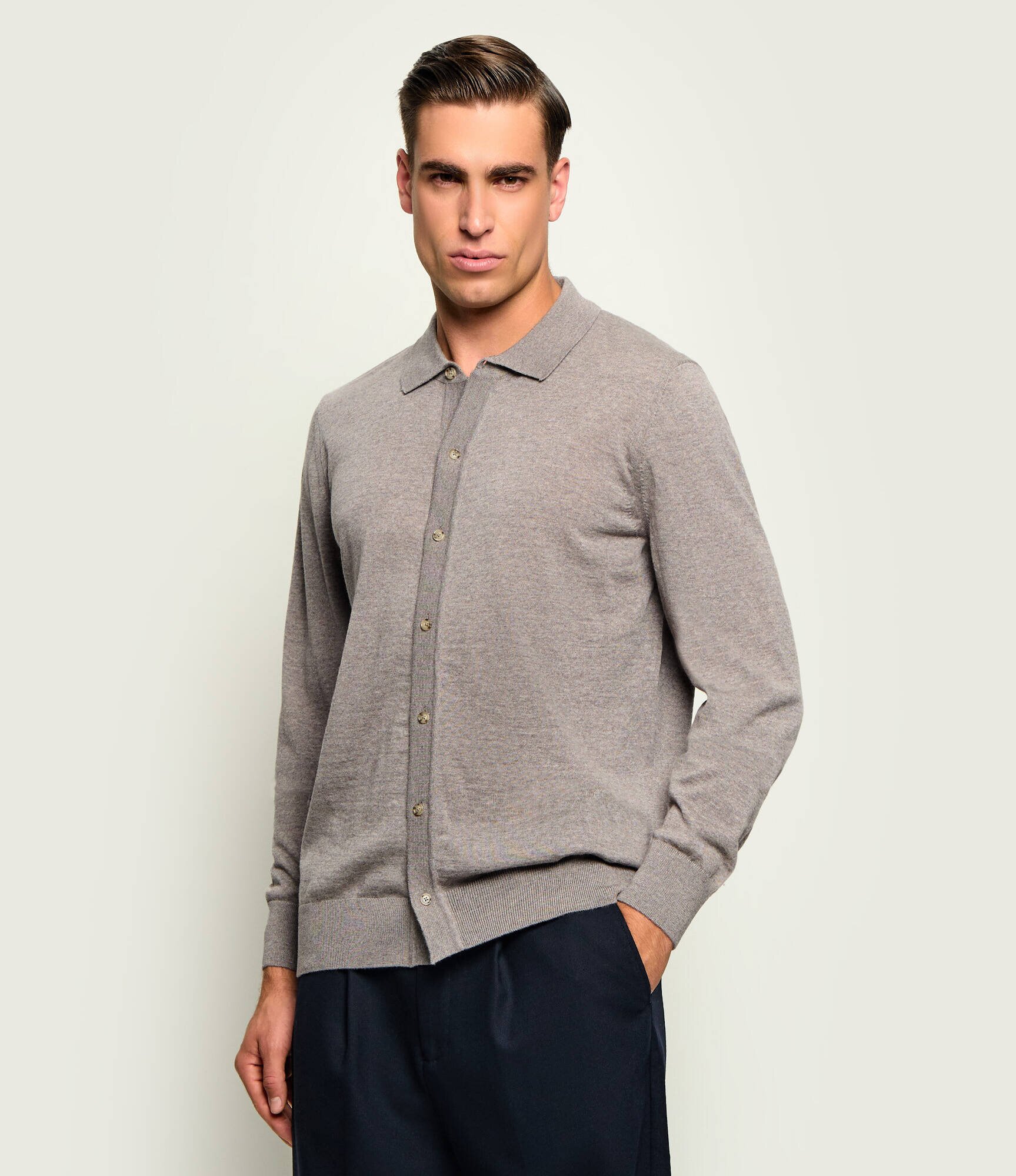 BOSS BLACK De lână cardigan H-Helbert | regular fit